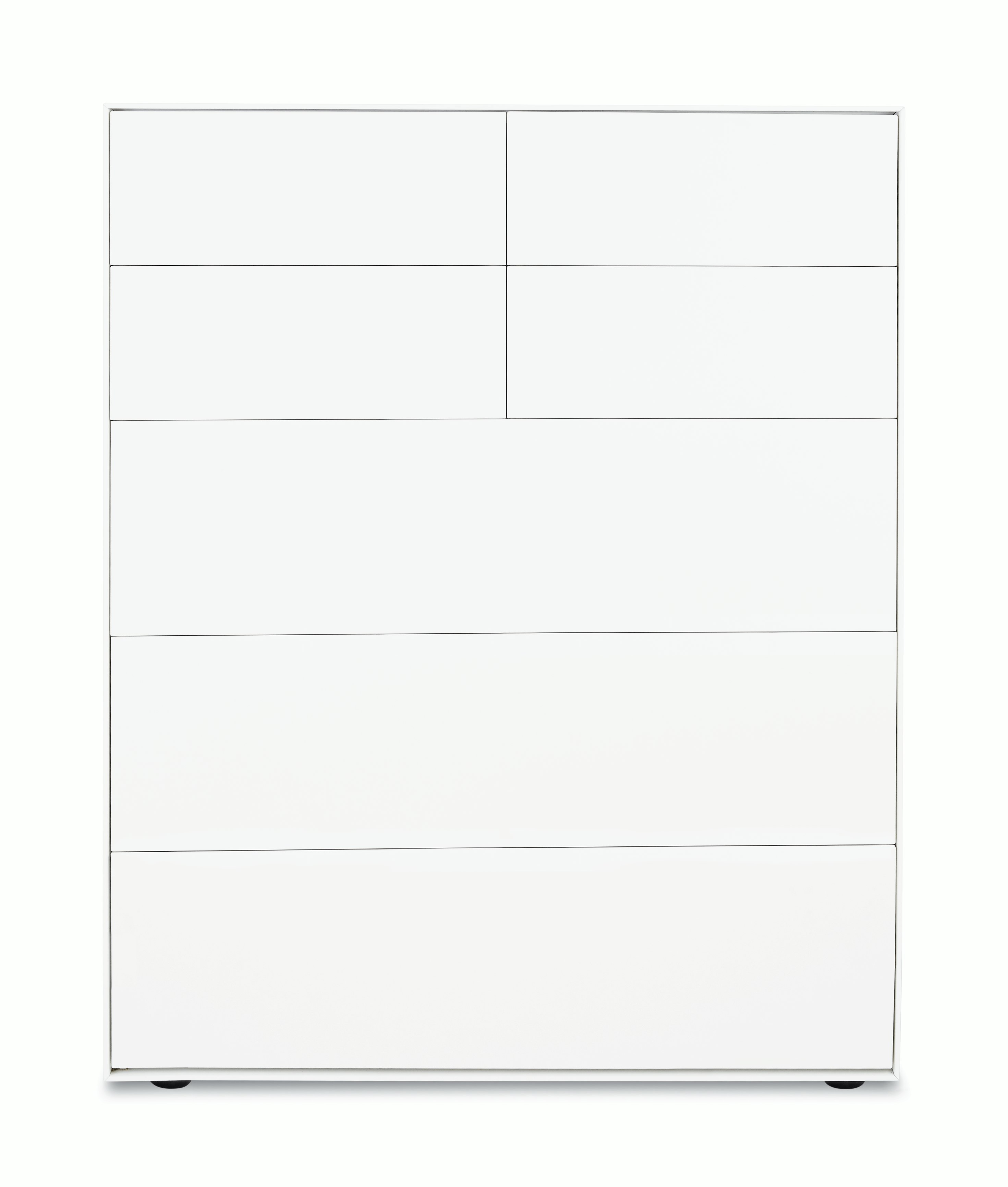 Lauki Tall Dresser - White, No Leg 2.0