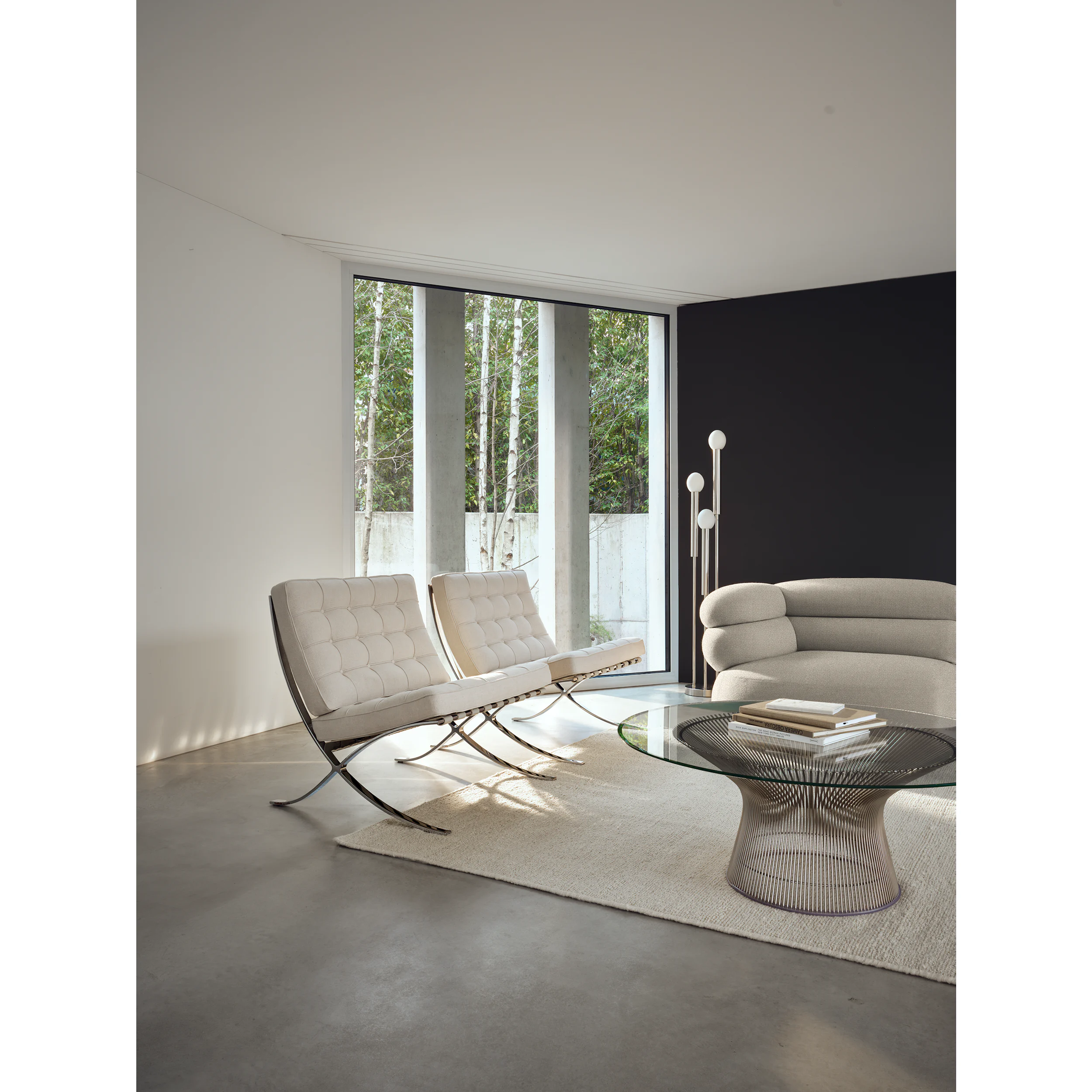 Barcelona Chair, Fabric | Knoll Barcelona Chair, Fabric | Knoll