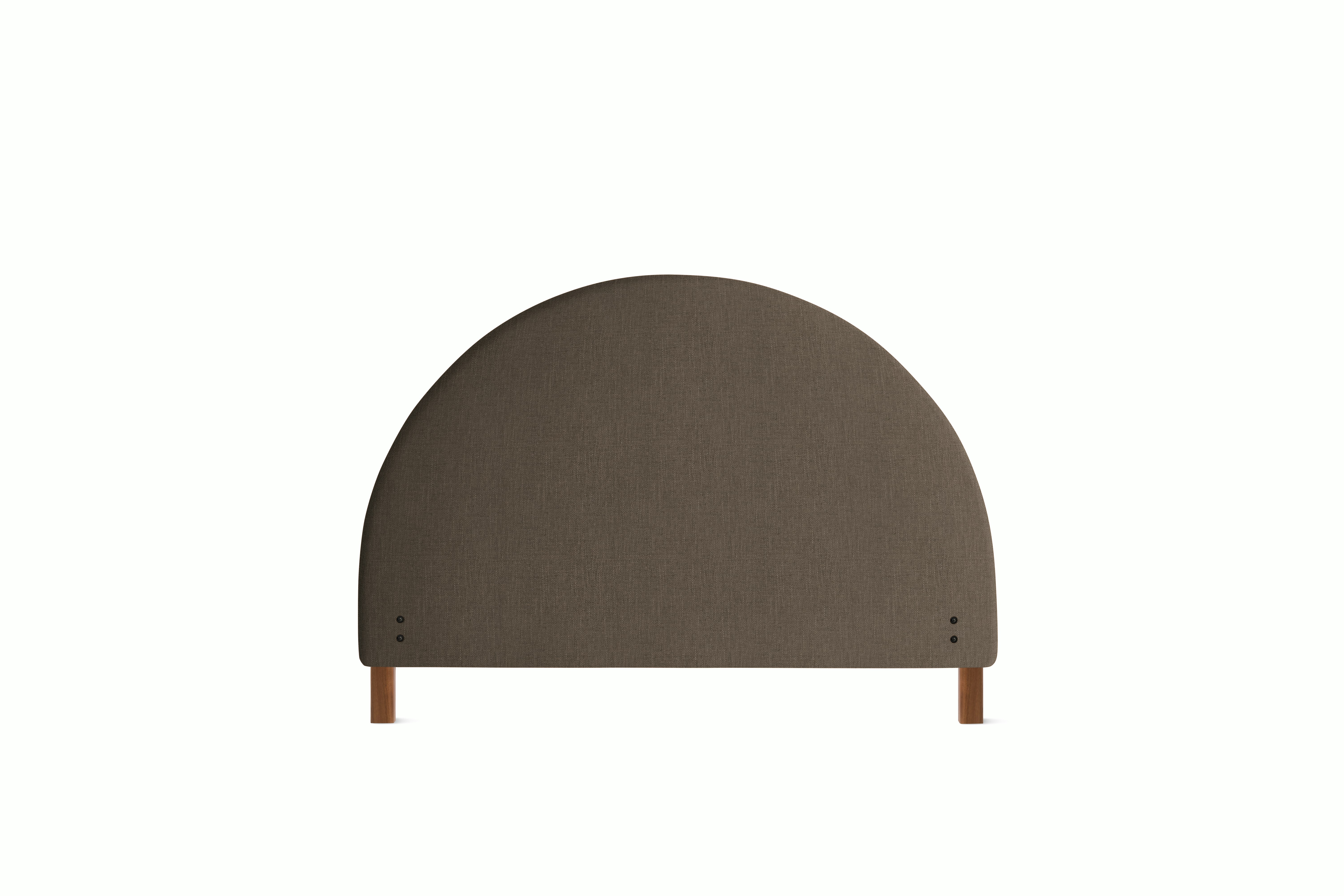 A Demi Headboard  in viewed from the front.