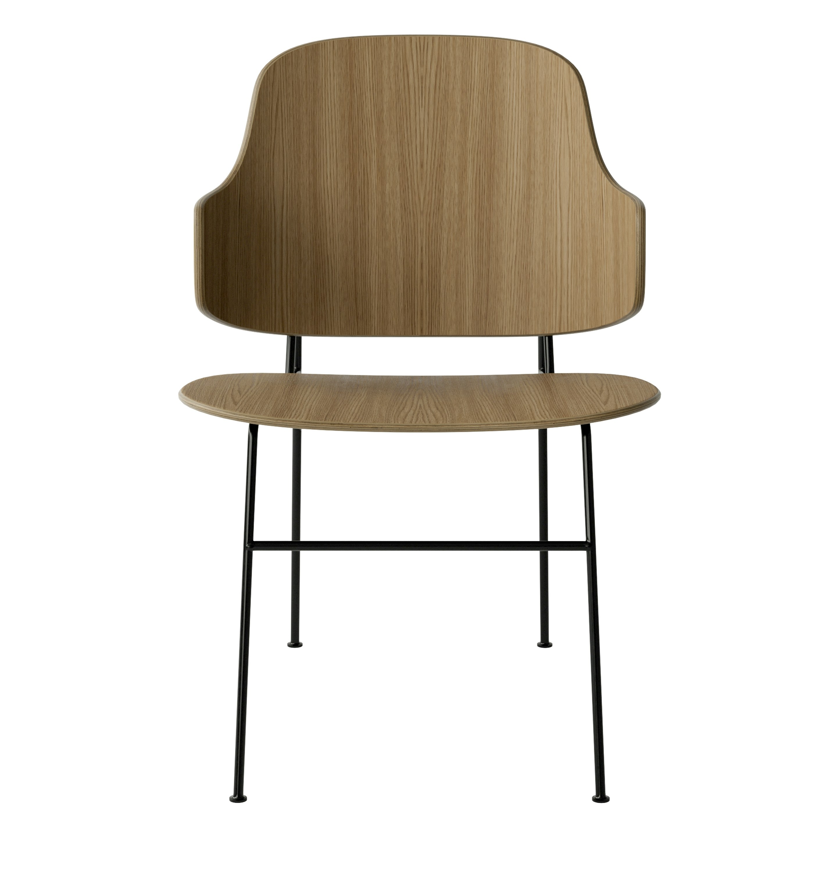Penguin Dining Chair - Unupholstered, Oak