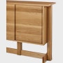 Land Storage, Console, Oak, Closed Door