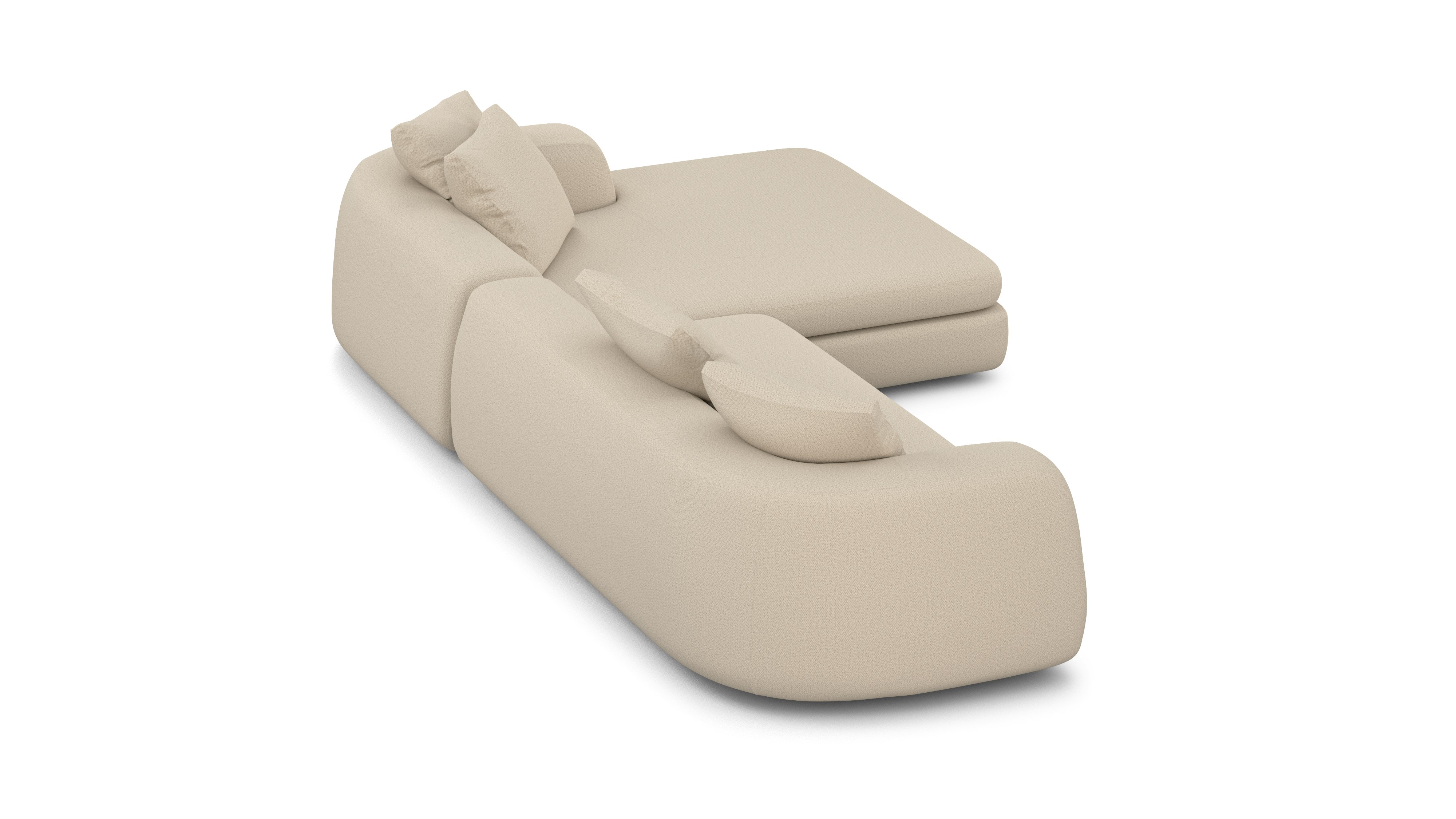 Atlason Americano Wide Chaise Sectional