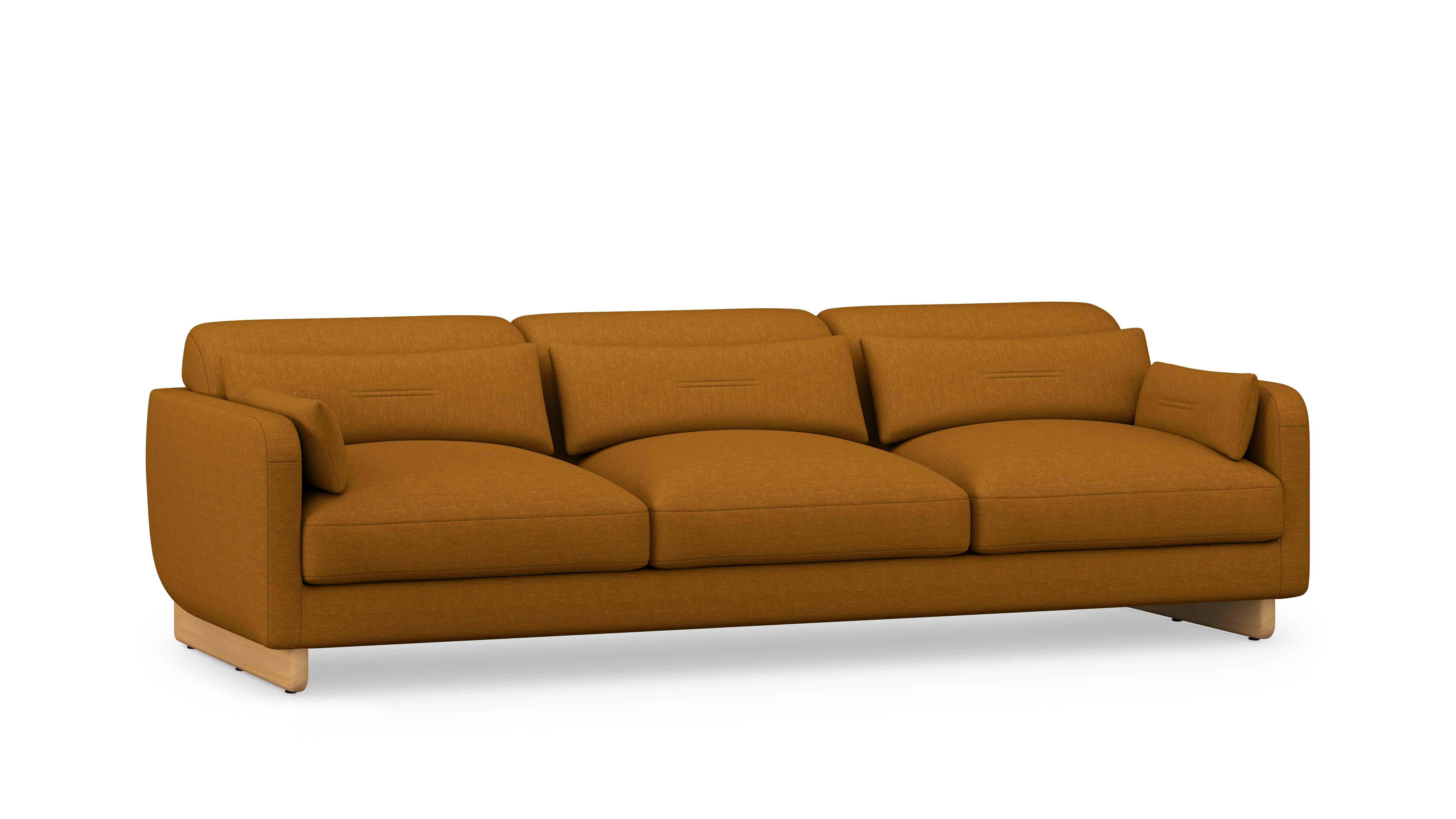 Contra Sofa - 99 Inch, Mode, Nutmeg, Oak