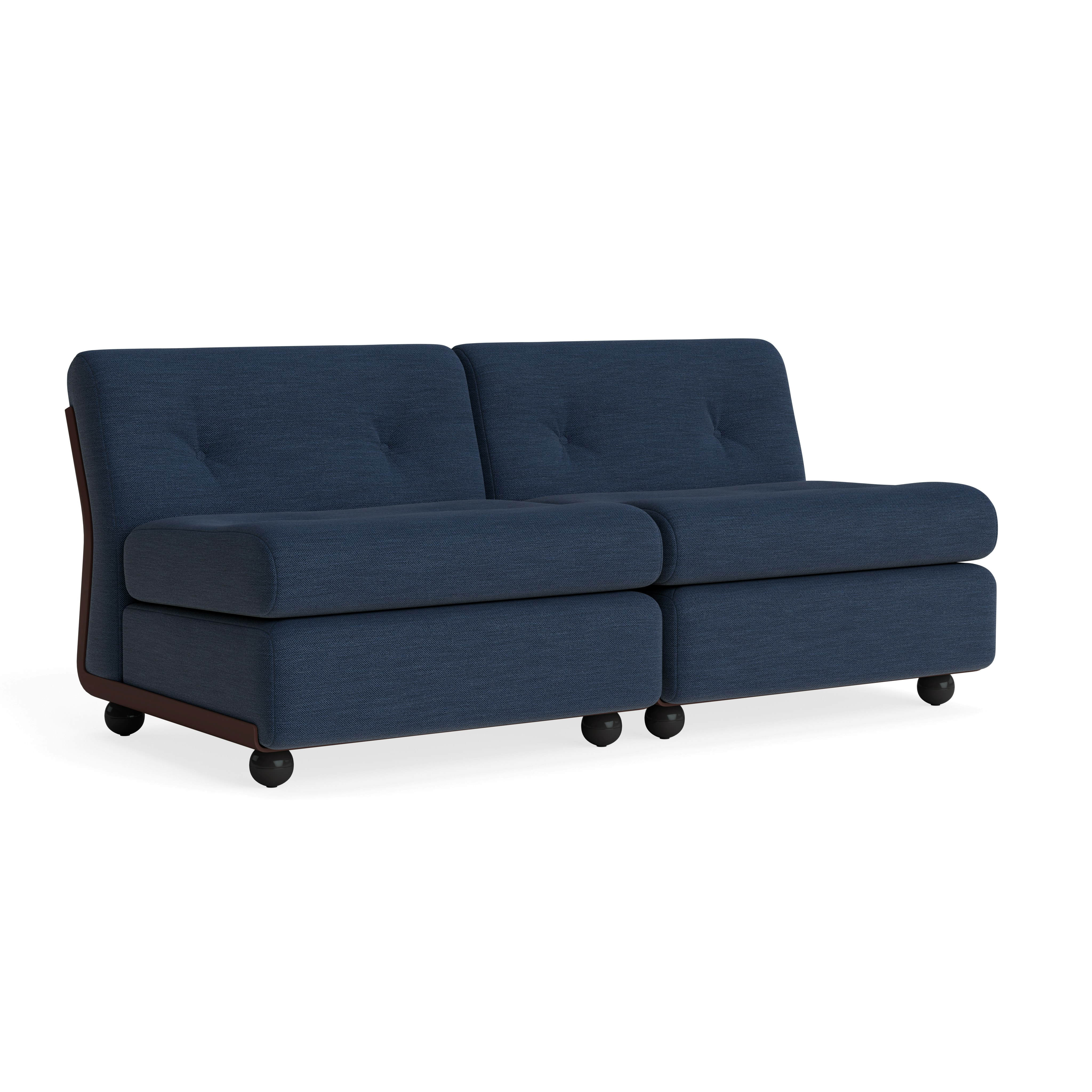 Amanta Sofa - Two Seater, Mode, Society, Burgundy Red