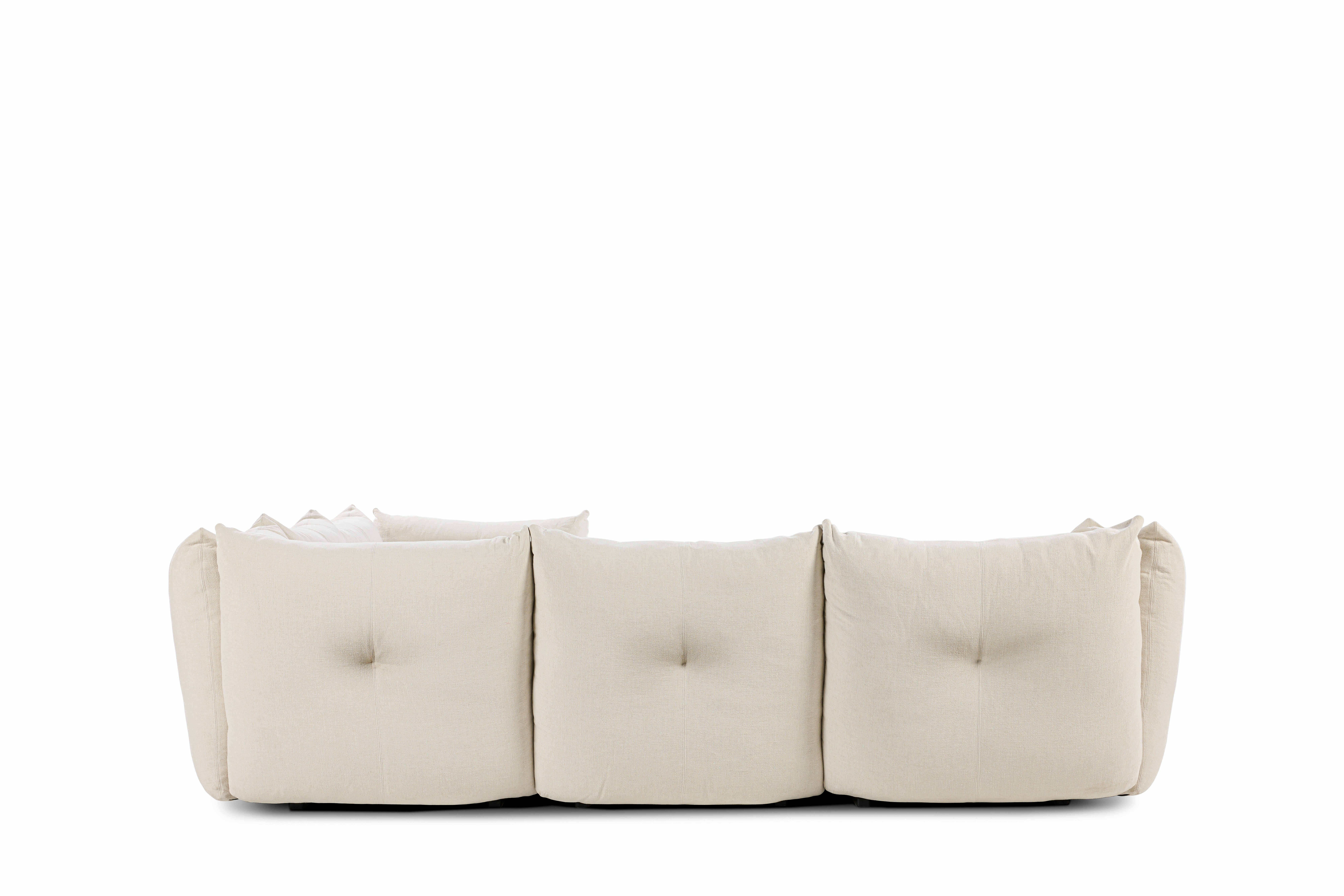 Pillo Sectional -  Corner,  Five Seater,  Standard,  Haven,  Ivory