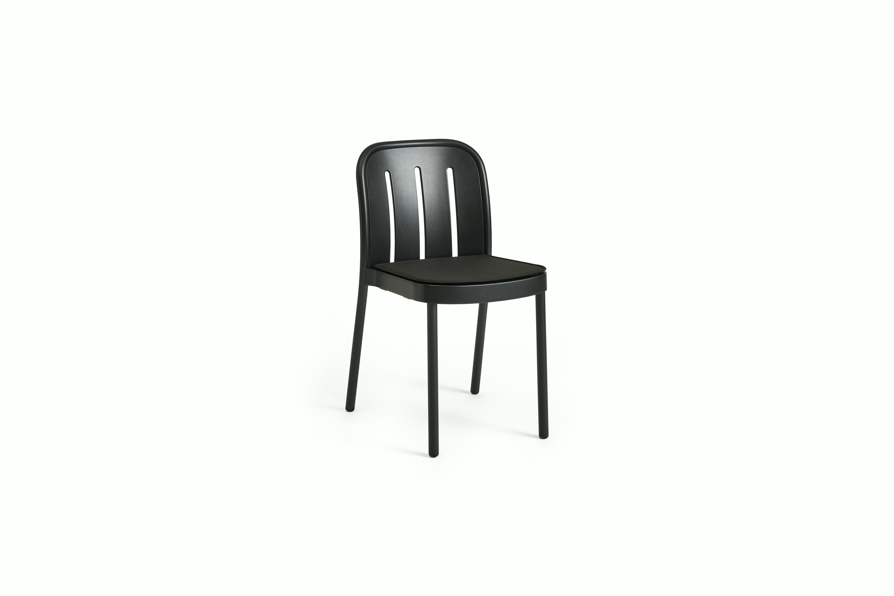 Deville Chair - Side Chair, Anthracite