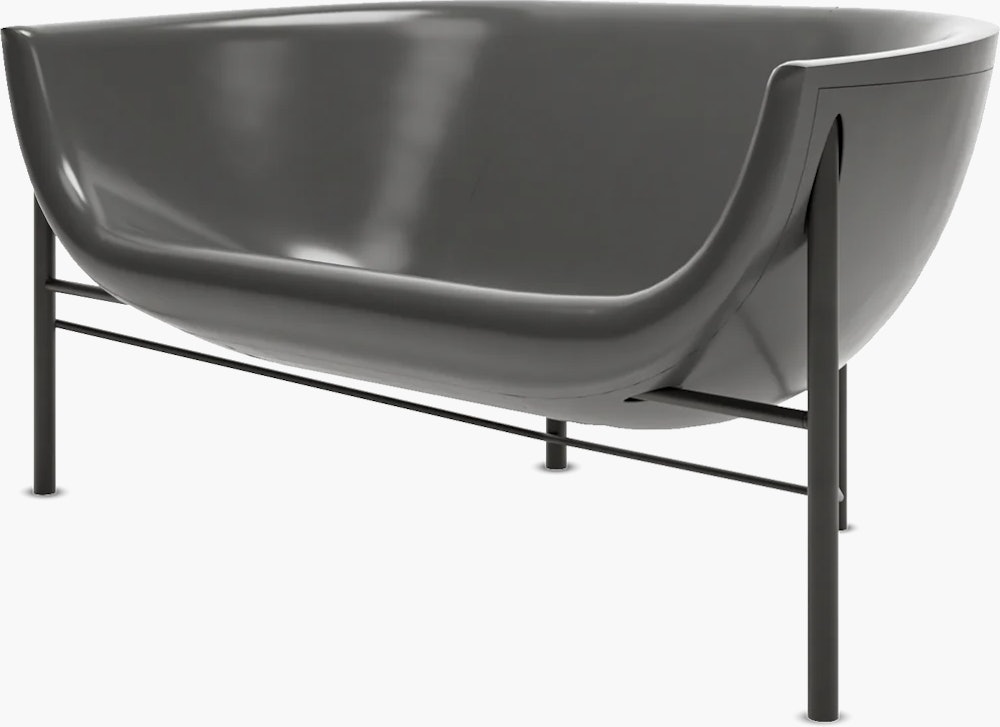 Kosmos Lounge Sofa - Graphite, Matte Black