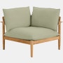 Terassi Corner Seat Module - Moss, FSC Certified