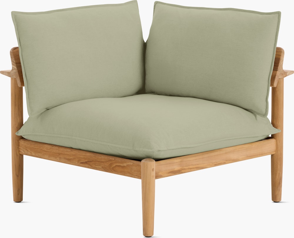 Terassi Corner Seat Module - Moss, FSC Certified