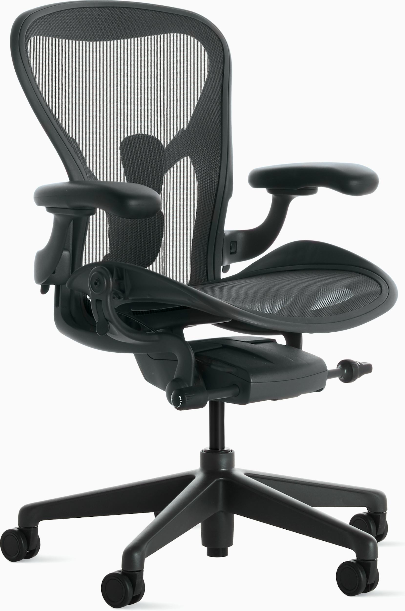 Herman Miller Aeron Ergonomic Chair - Size C, Graphite