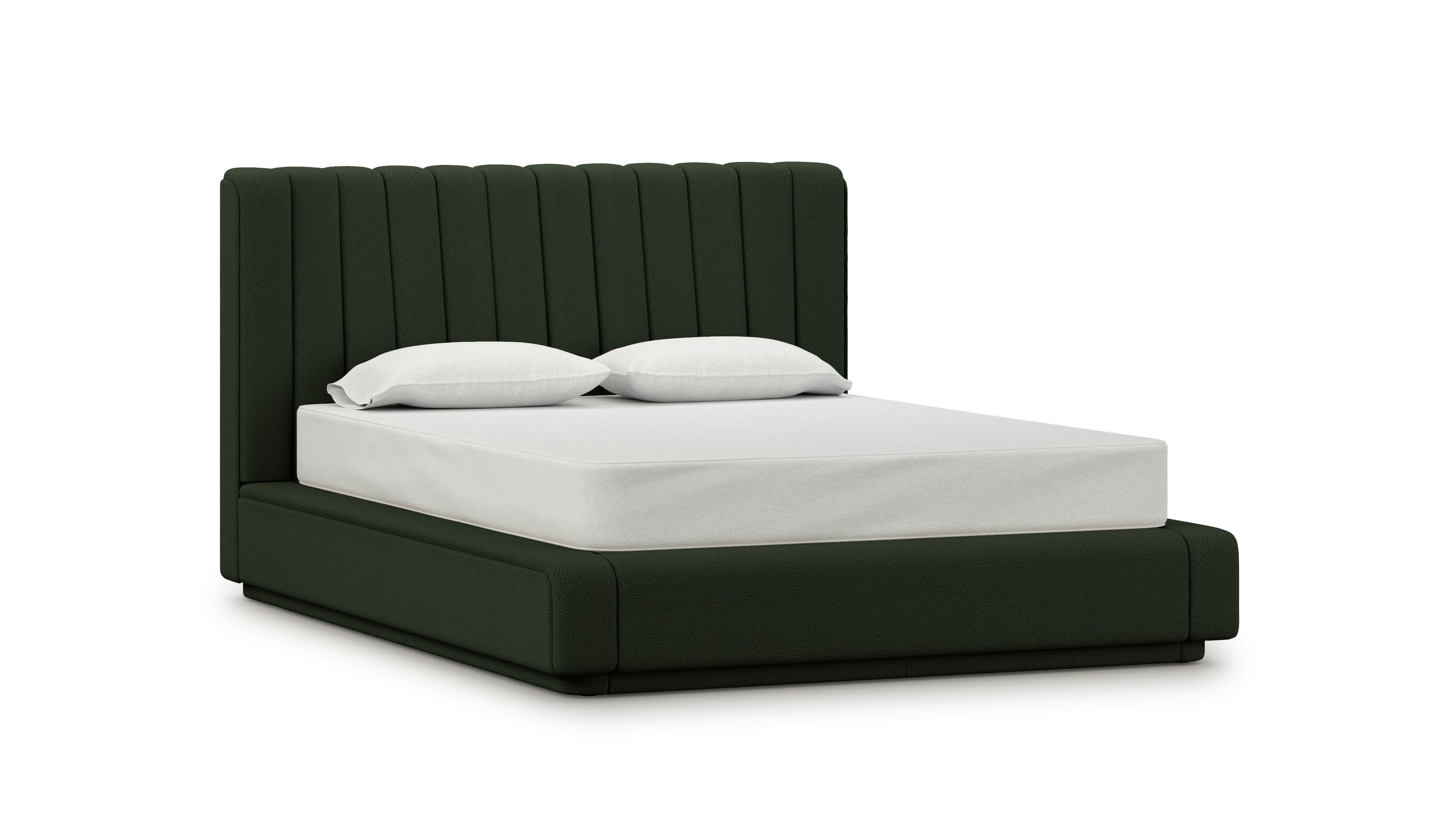 Ostling Bed - Queen,  Standard,  Turf,  Dark Green