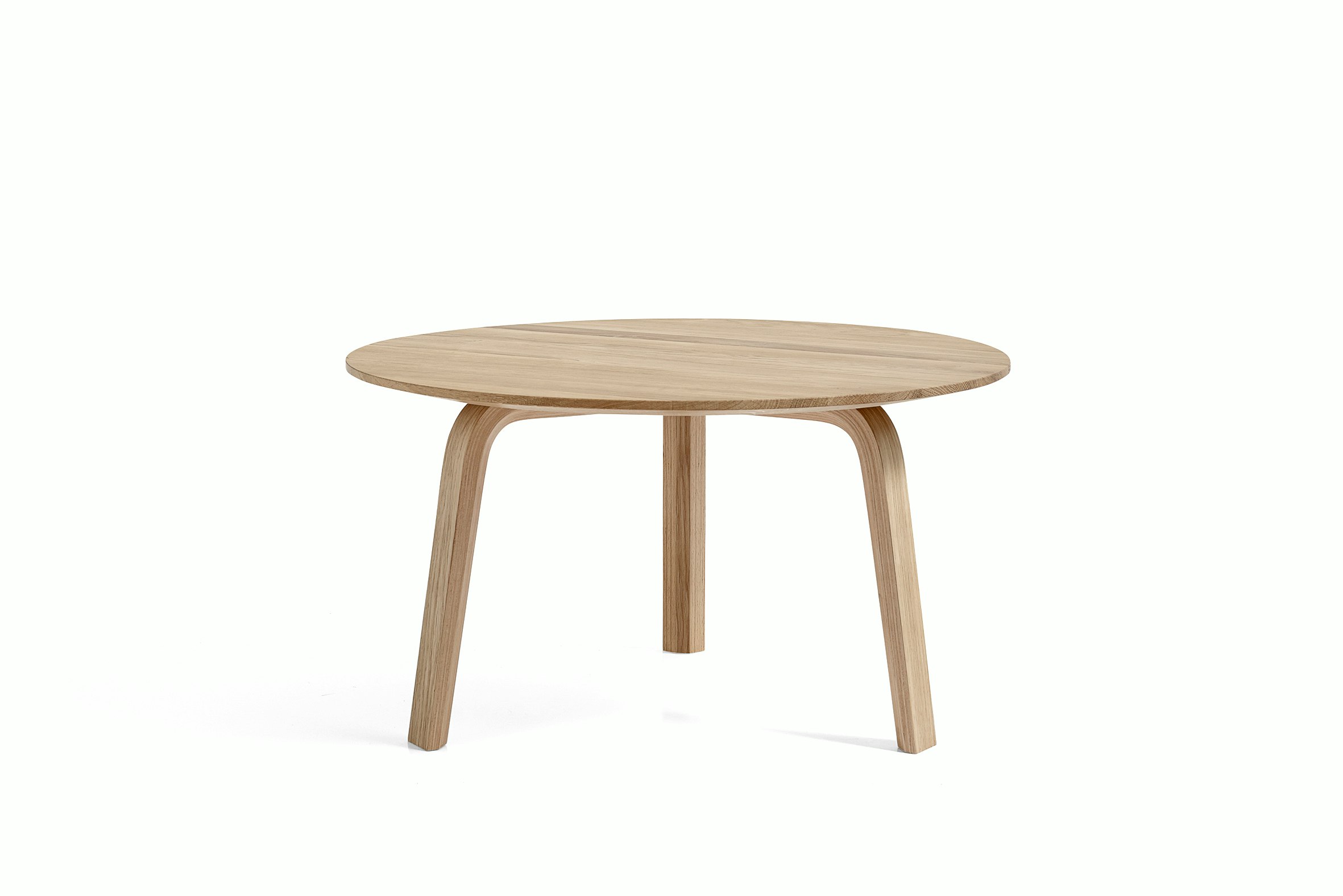 Oak Bella Coffee Table, viewed from the front.