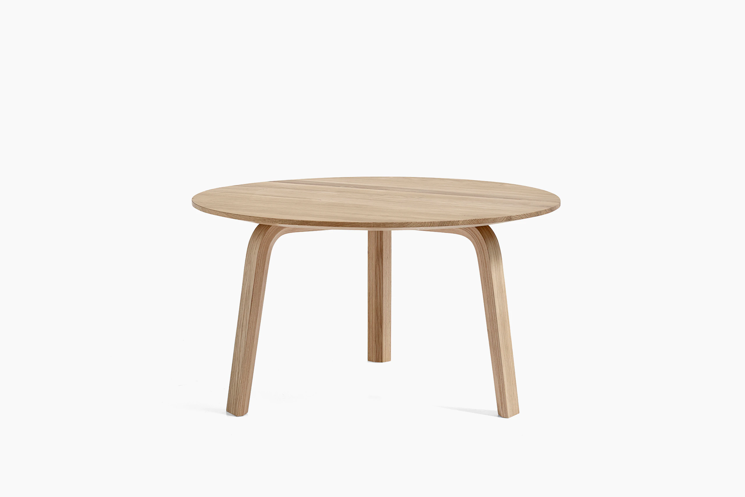 Oak Bella Coffee Table, viewed from the front.