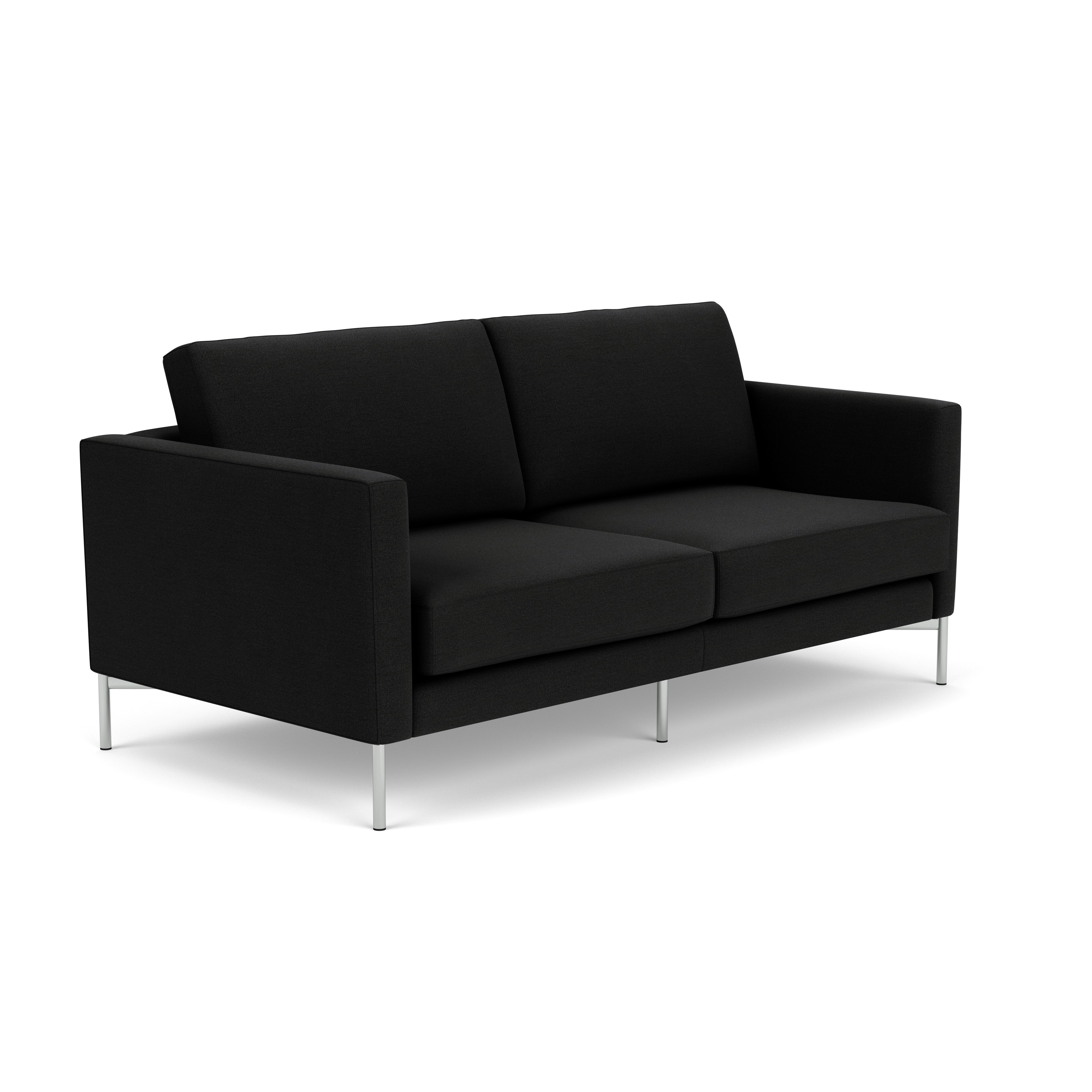 Divina Sofa - Settee,  Hourglass,  Caviar