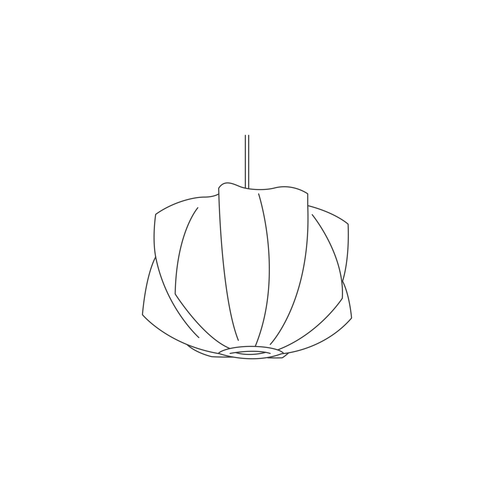 Nelson Propeller Bubble Pendant