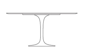 Round - 60" Laminate / Veneer