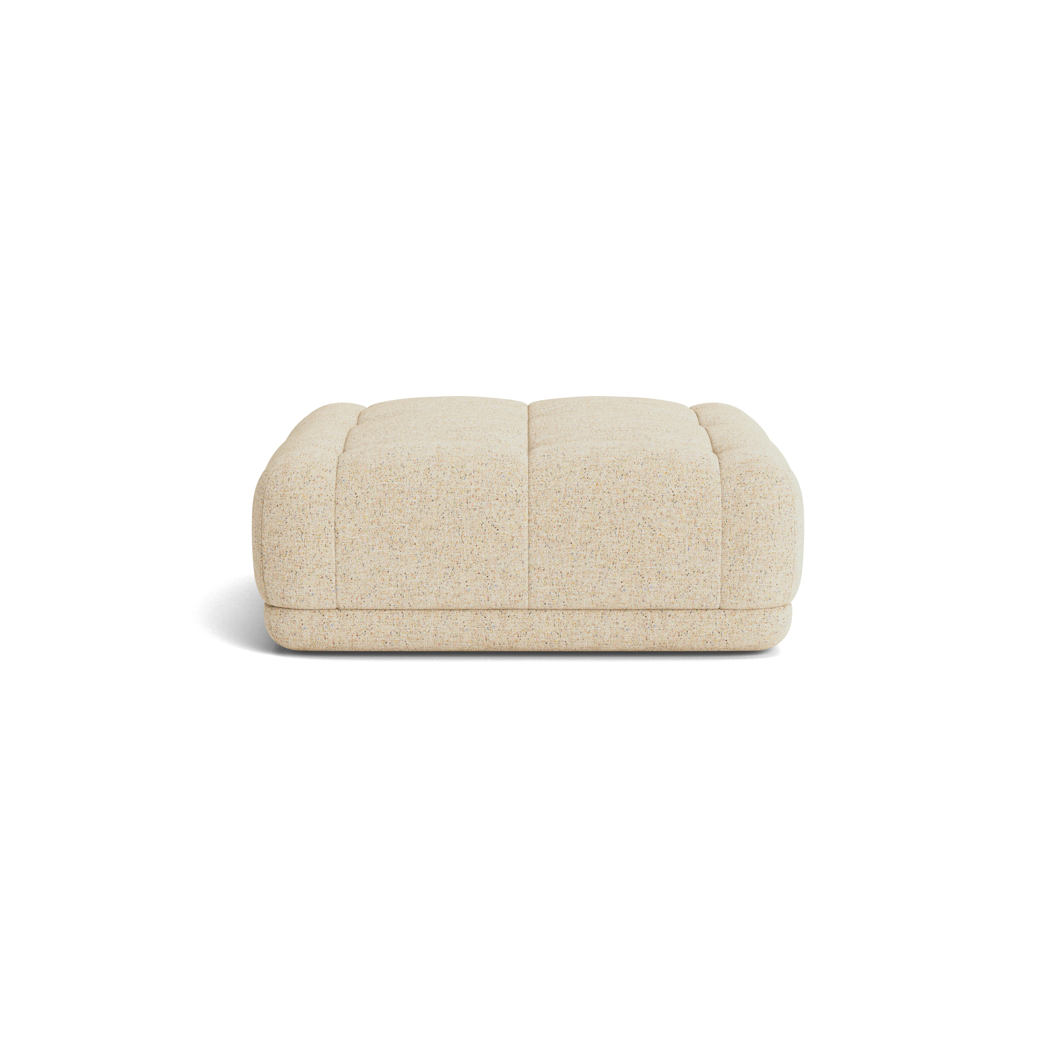 Quilton Ottoman 05  - Bolgheri, Natural