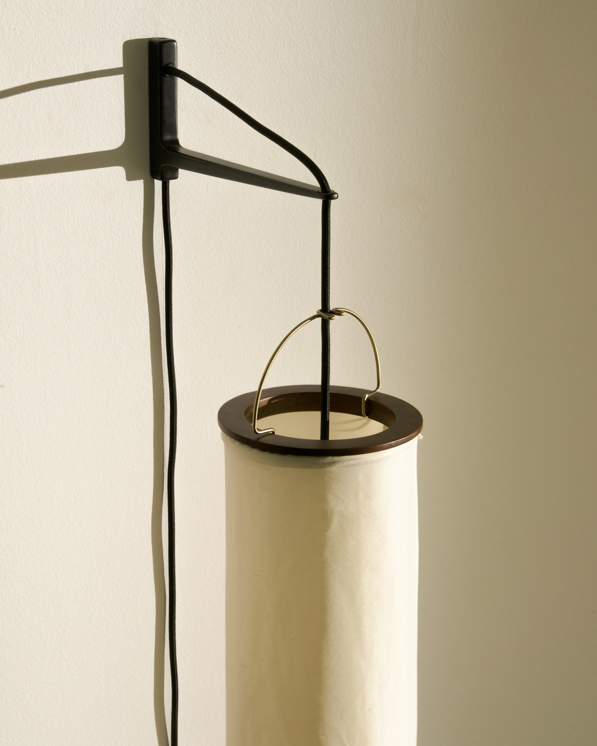 Silk Lantern Wall Lamp