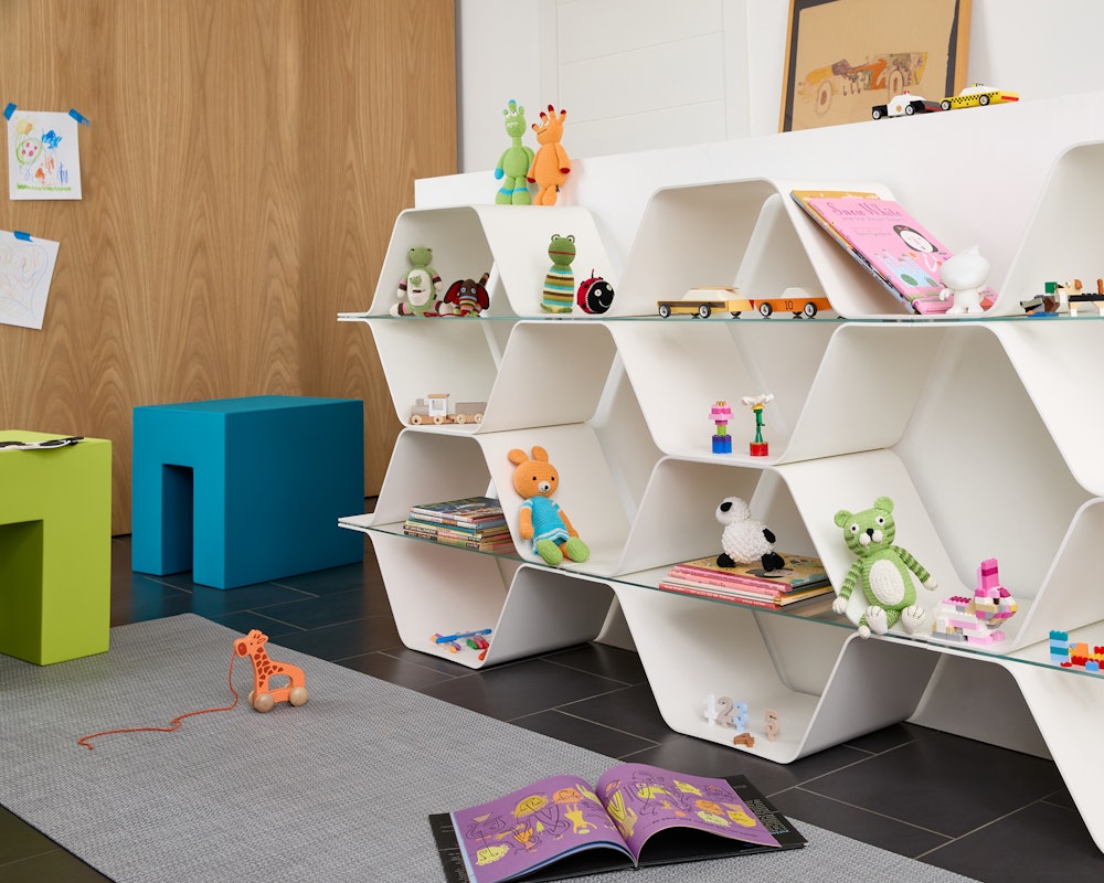 Honeycomb Modular Shelving