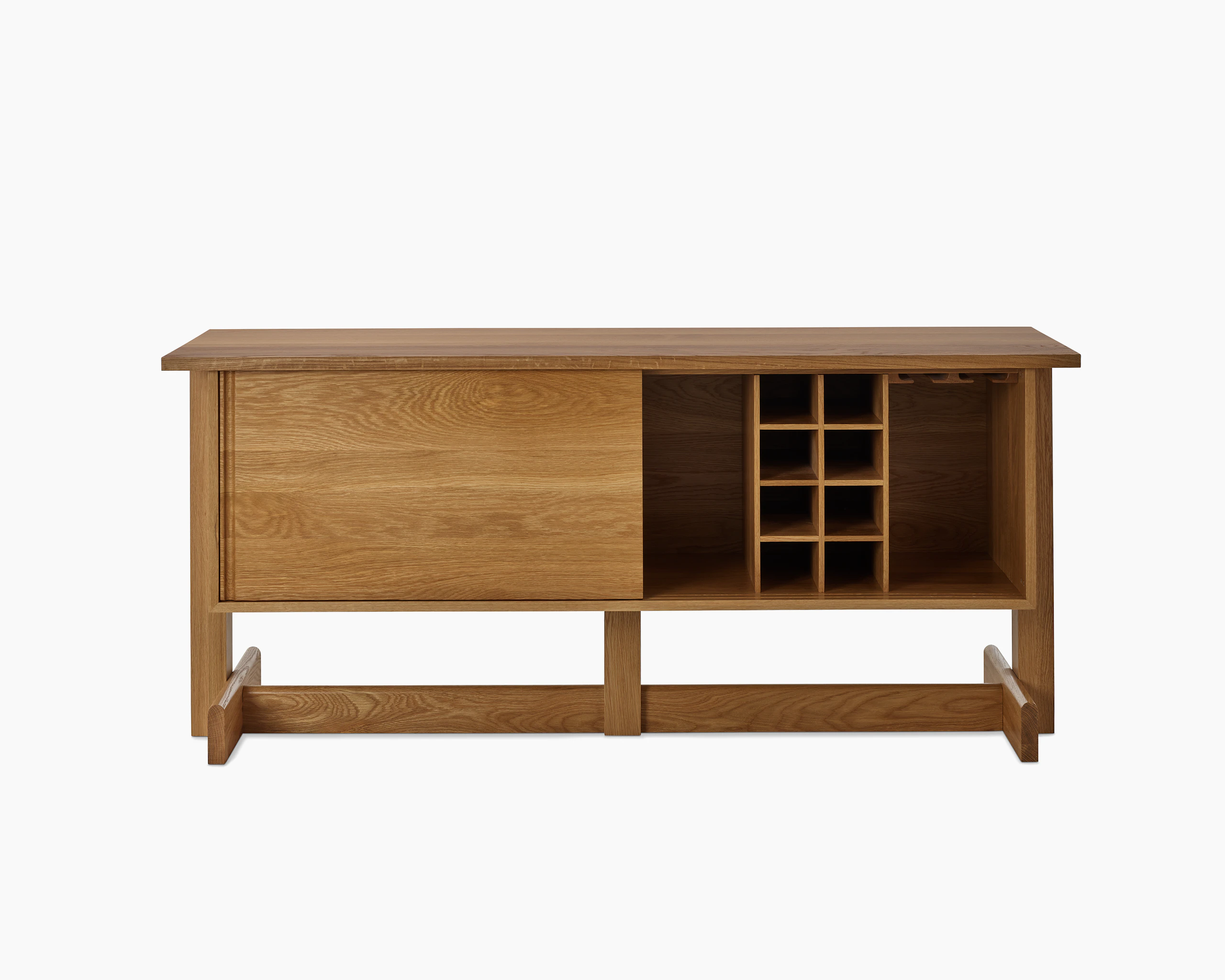 Land Storage, Credenza, 66", Bottle and Wine Storage