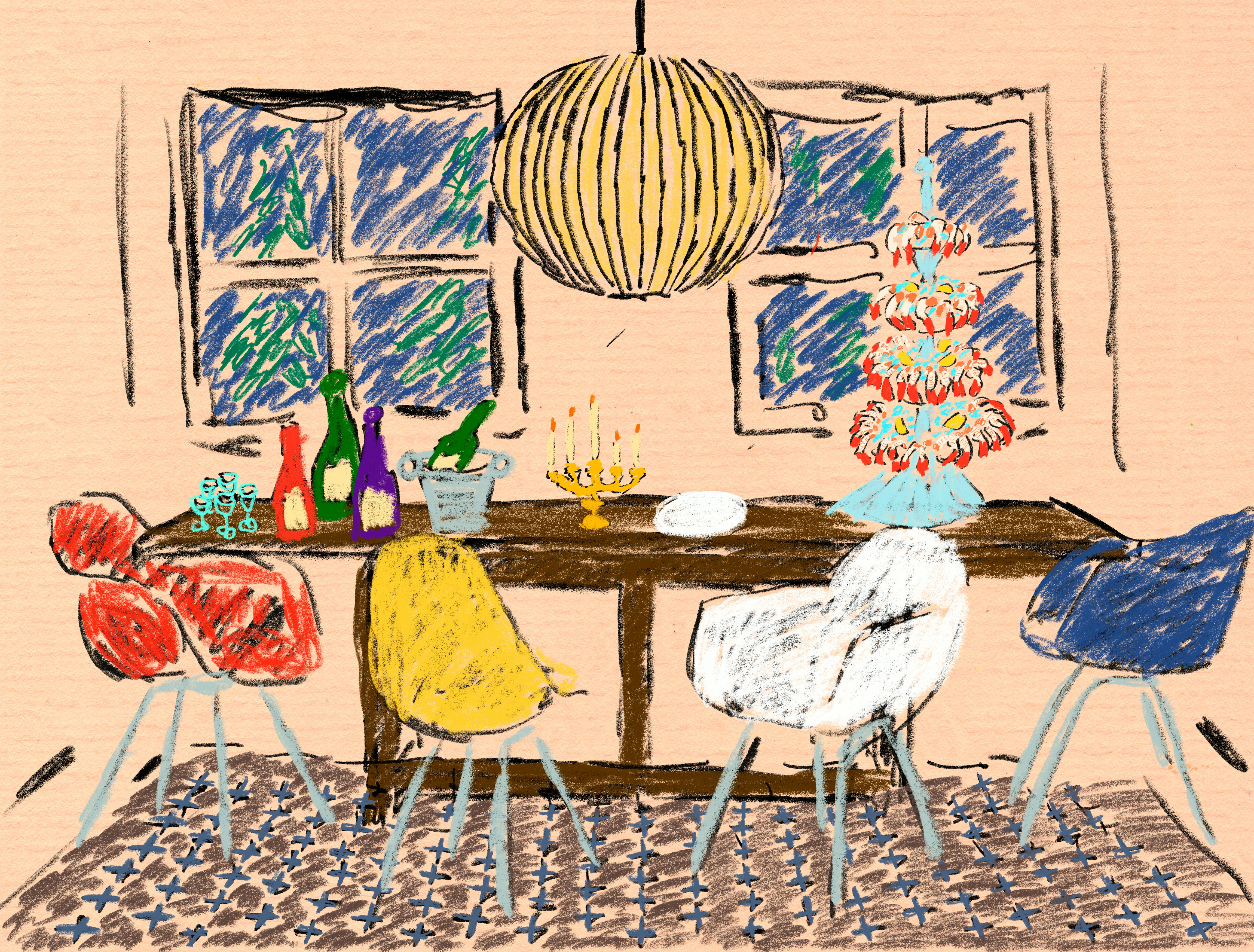 HM_Eames_and_Land_Dining_Illustration