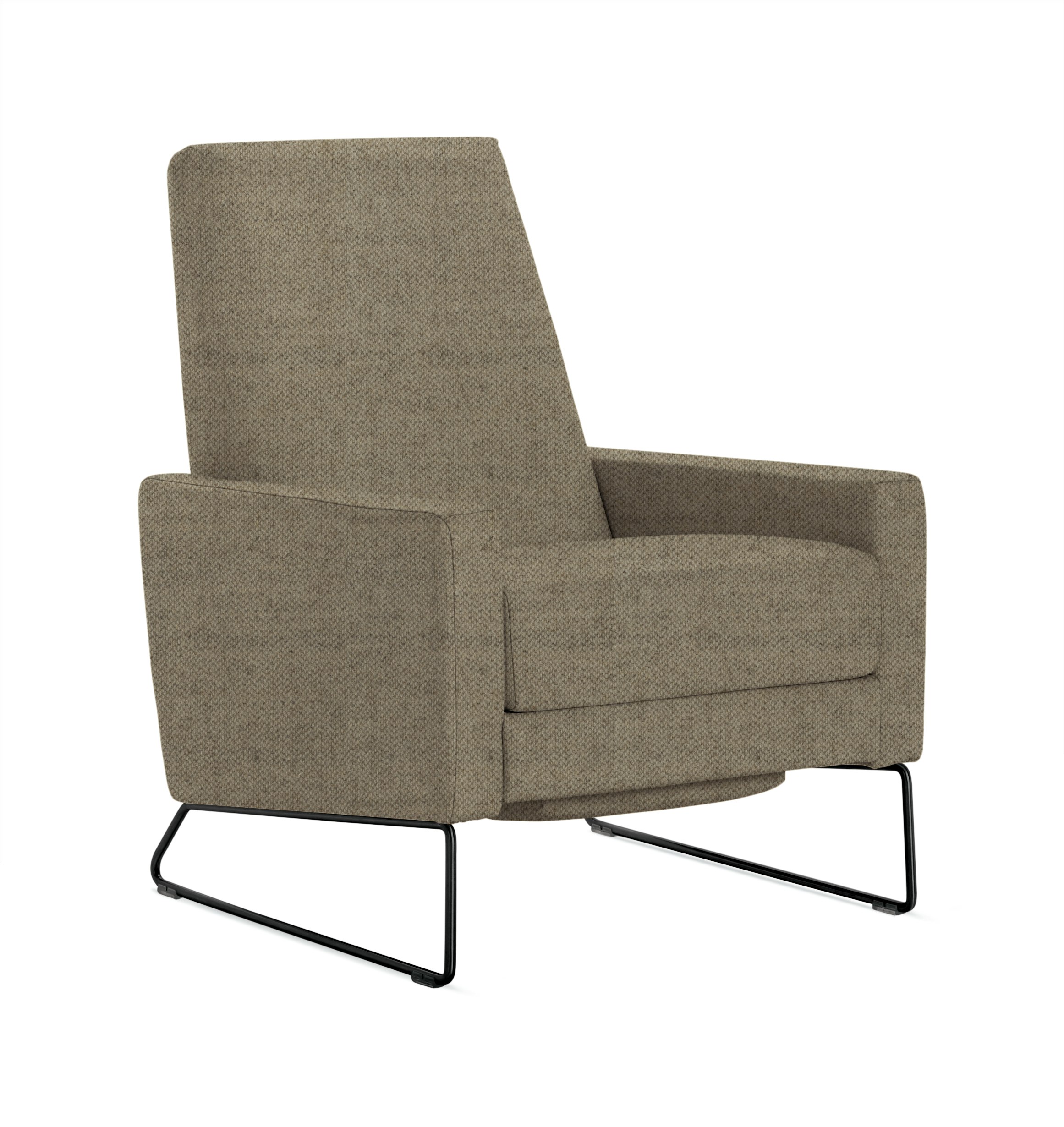 Flight Recliner 2.0 - Standard, Fabric, Pecora, Light Brown, Black