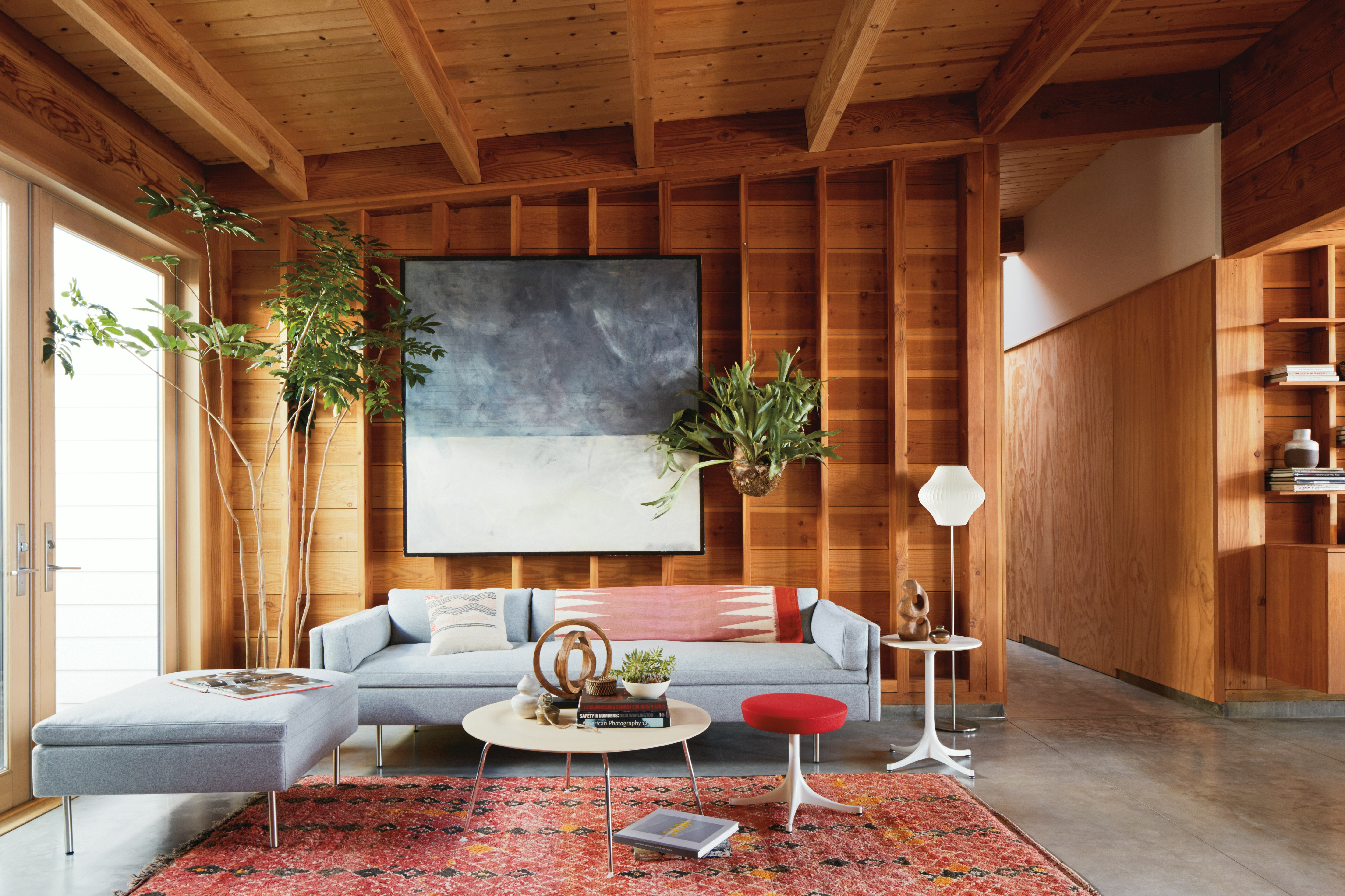 Nelson Pear Lotus Floor Lamp