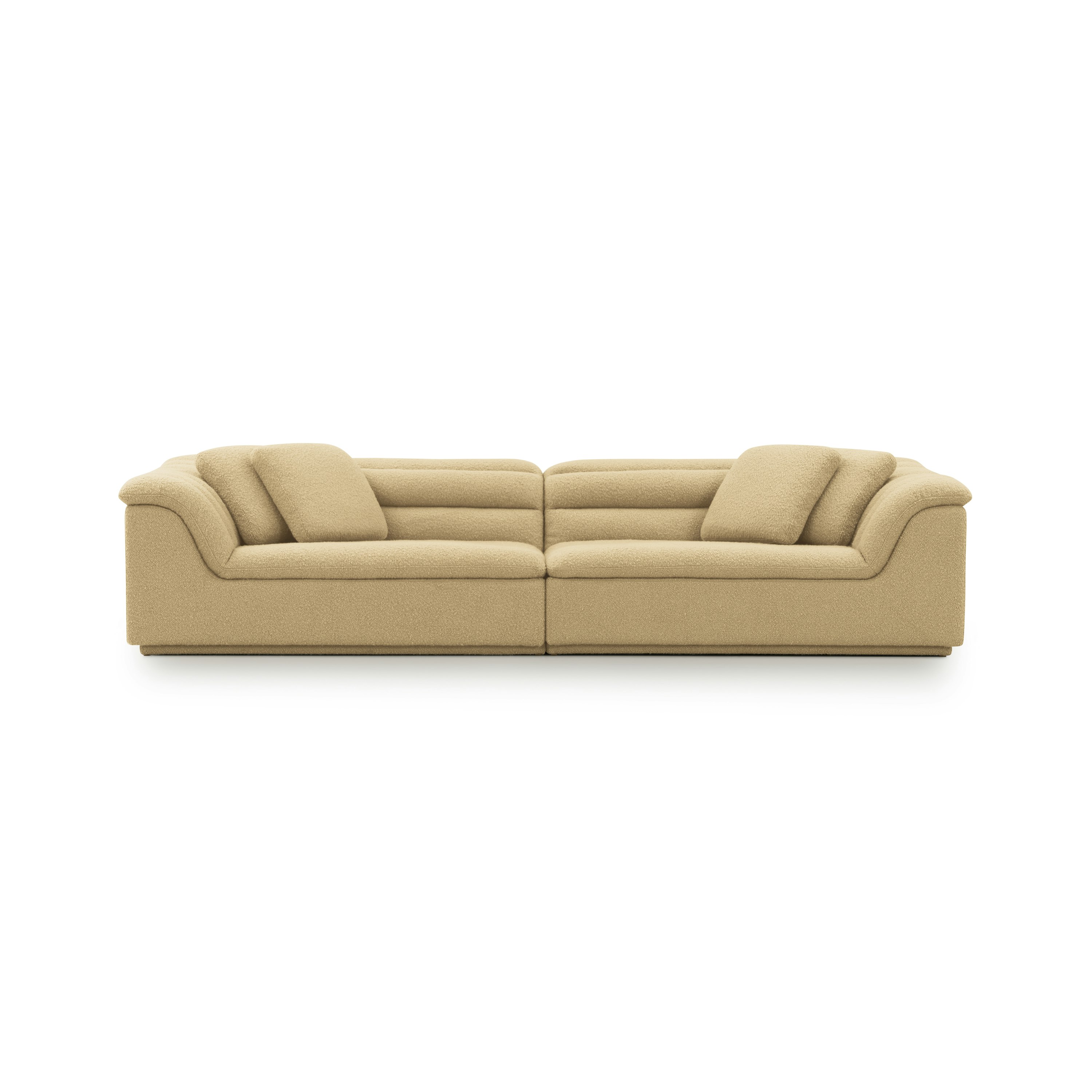 Float Sofa - 4 Seat Sofa, Airlie, Camel