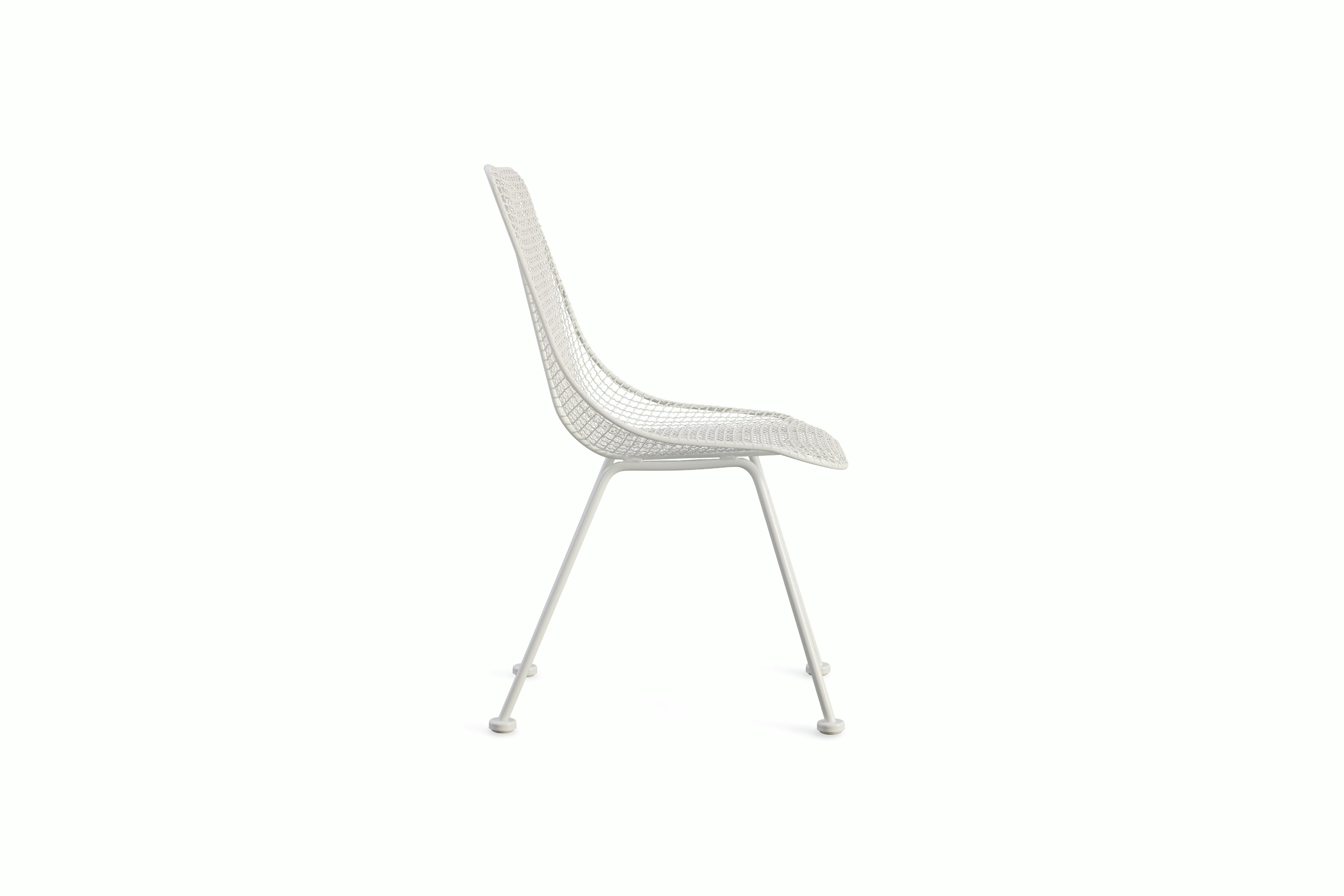 Sculptura Side Chair - white