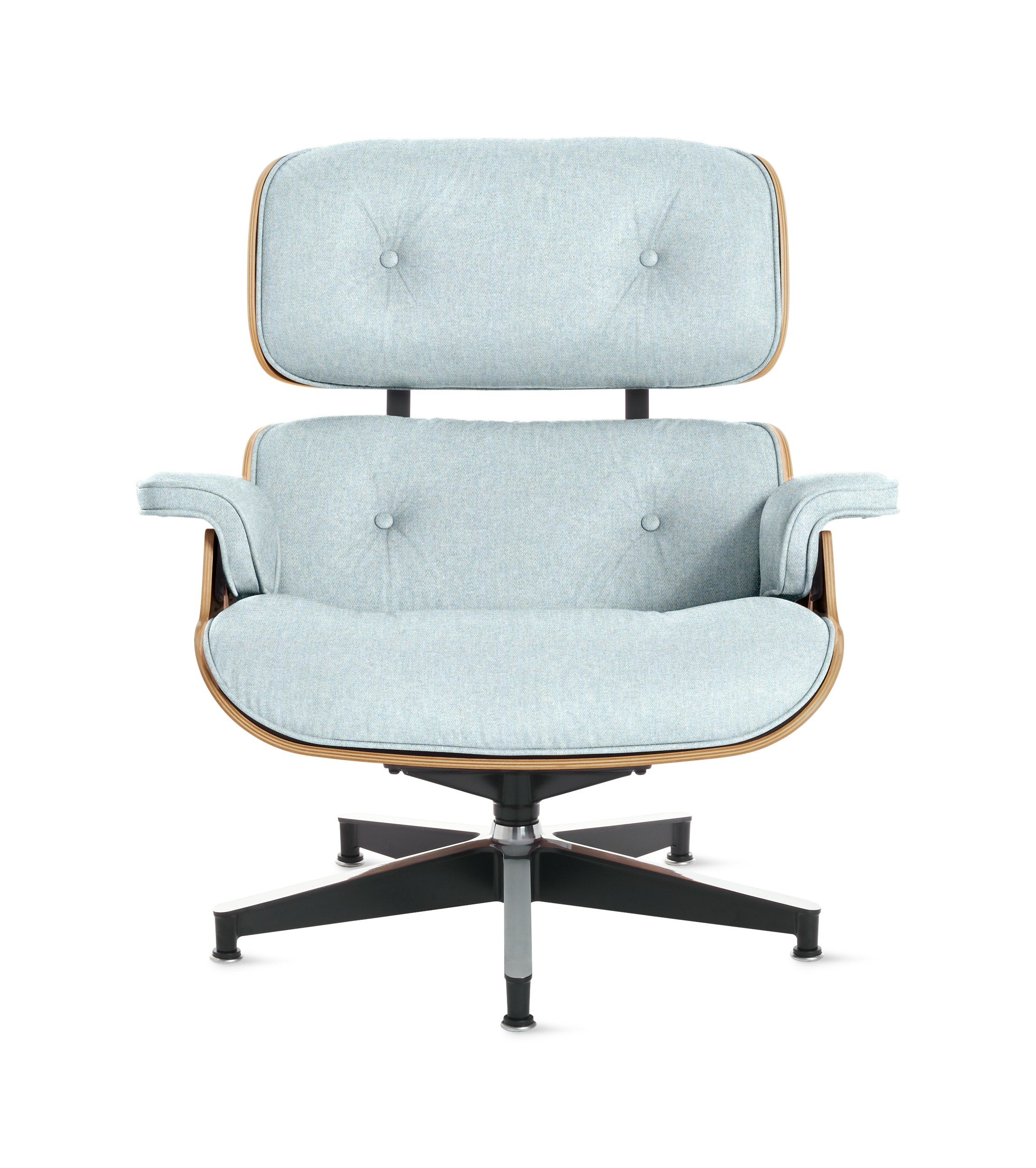 Eames Lounge Chair - Standard or Tall, White Oak, Luce, Brine