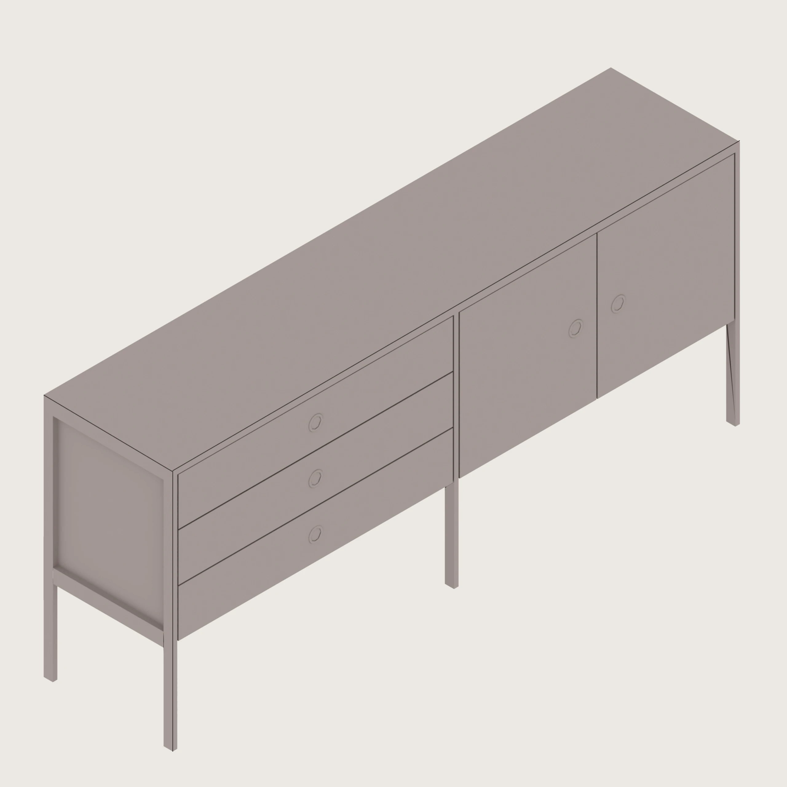 A generic rendering - H Frame Storage | 2 Units Wide