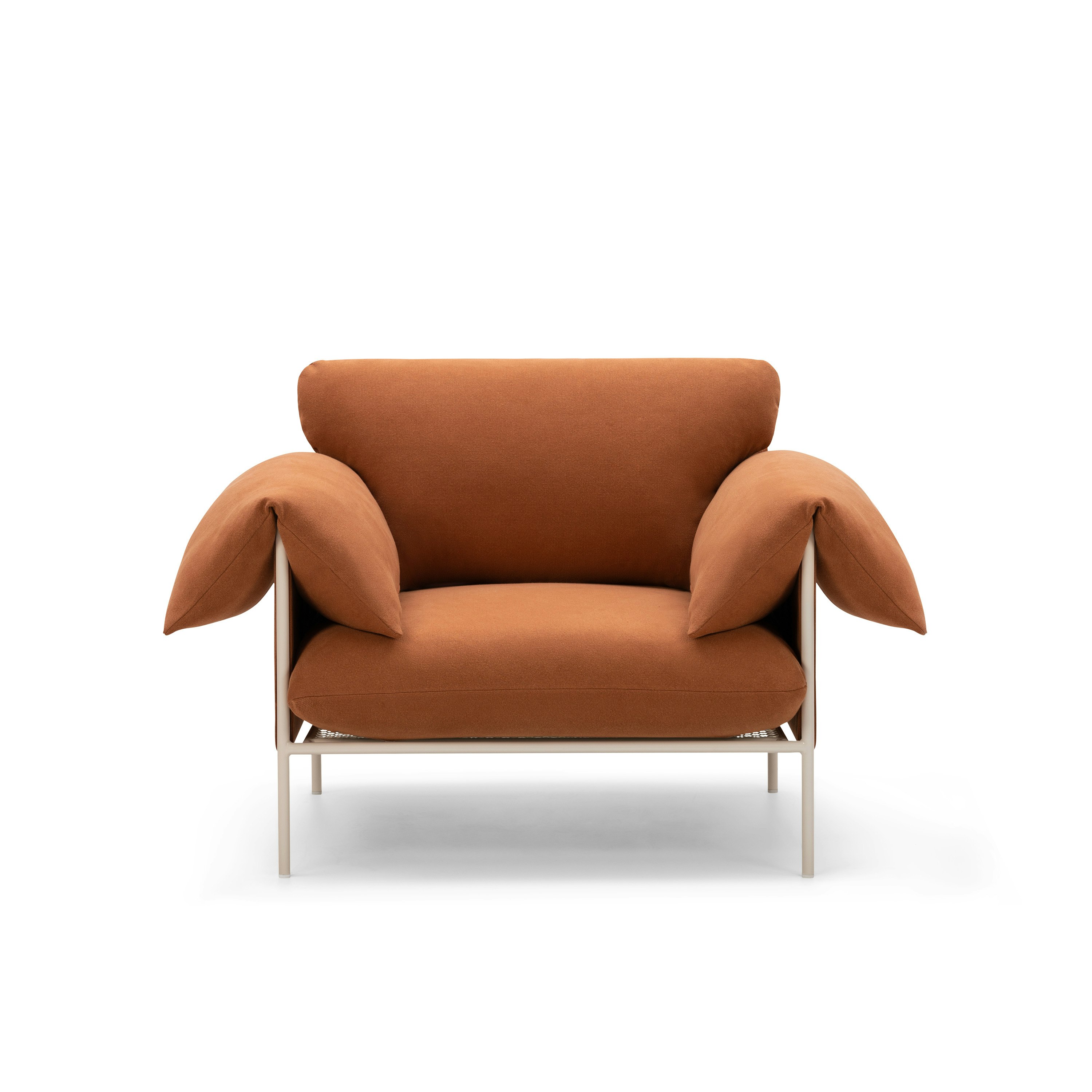 Alva Occasional Chair Nougat Frame Cabarita Hazel