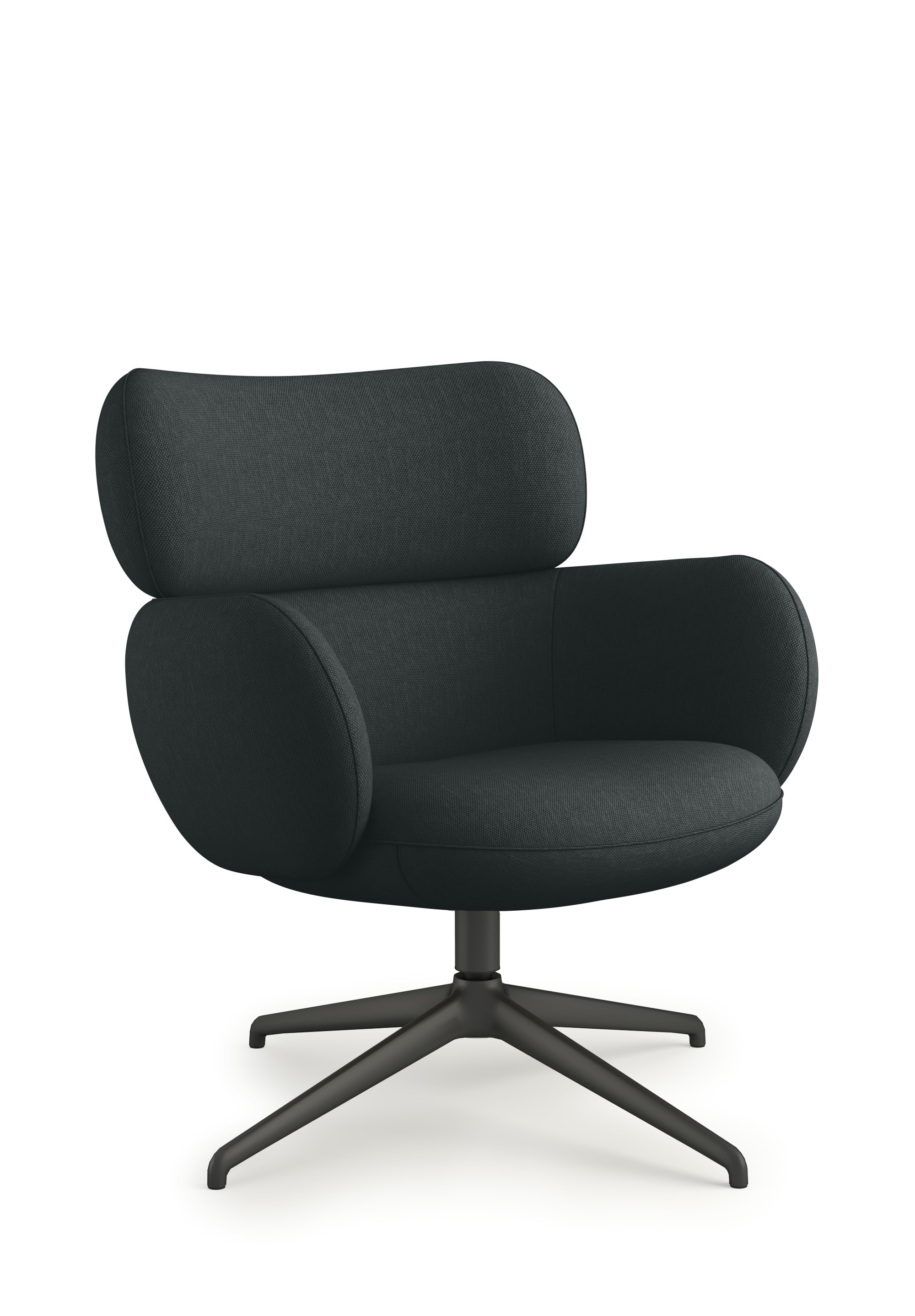 Blis Swivel Chair  - Black, Mode, Machine