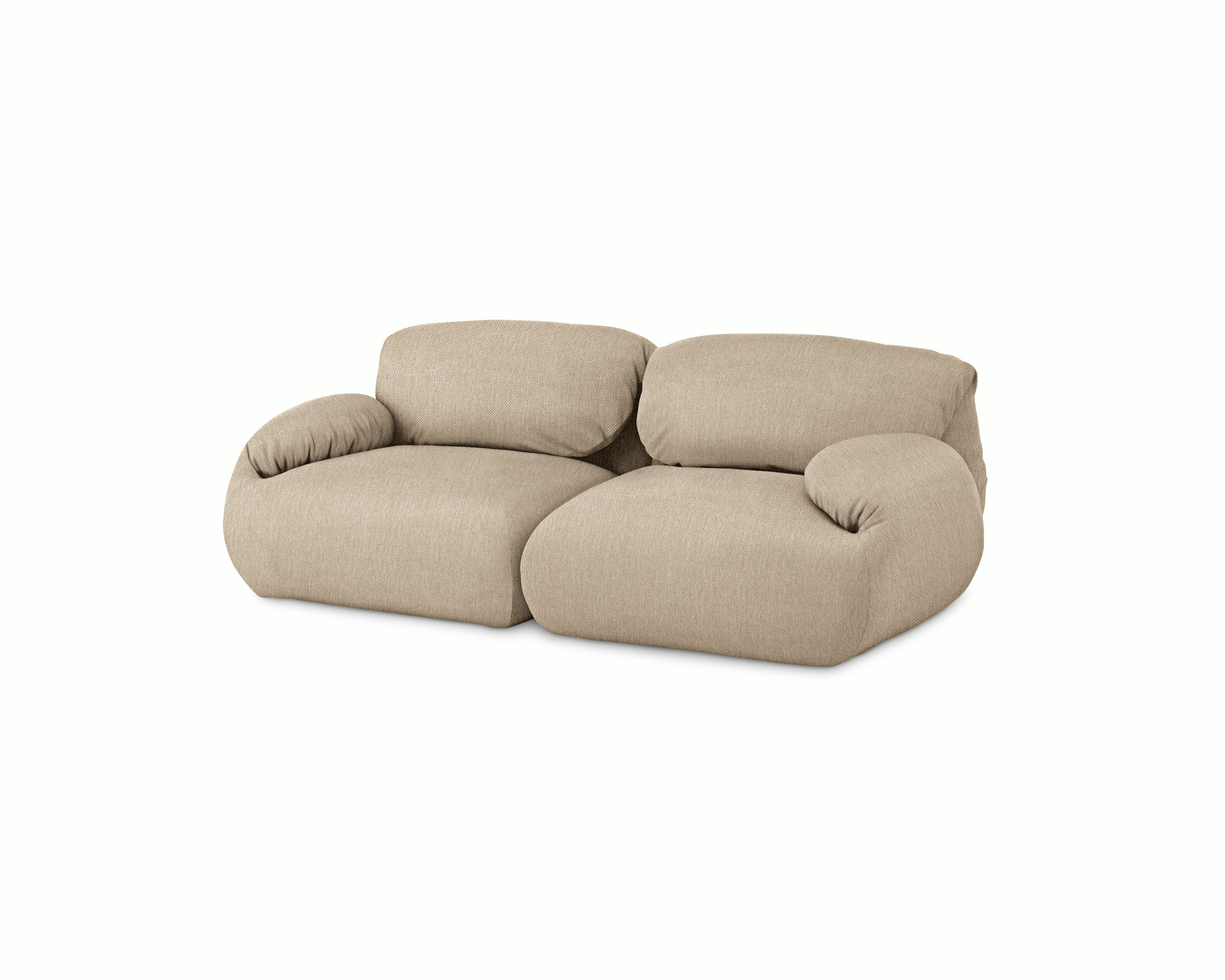 Luva Modular 2 Seat Sofa - Mode,  Basket