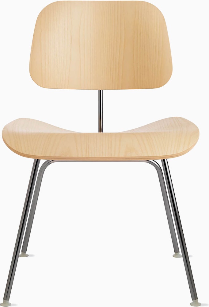 Eames Molded Plywood Dining Chair Metal Base (DCM)