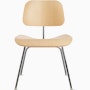Eames Molded Plywood Dining Chair Metal Base (DCM) Eames Molded Plywood Dining Chair Metal Base (DCM), Non Upholstered
