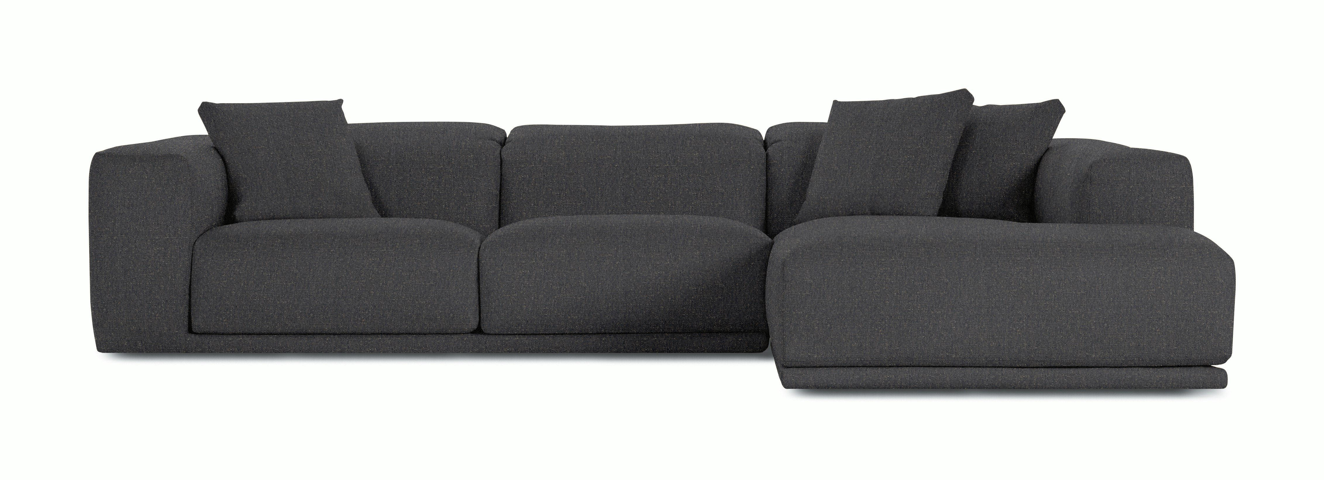 Kelston Sectional Chaise Right - Album Linen,  Millennium