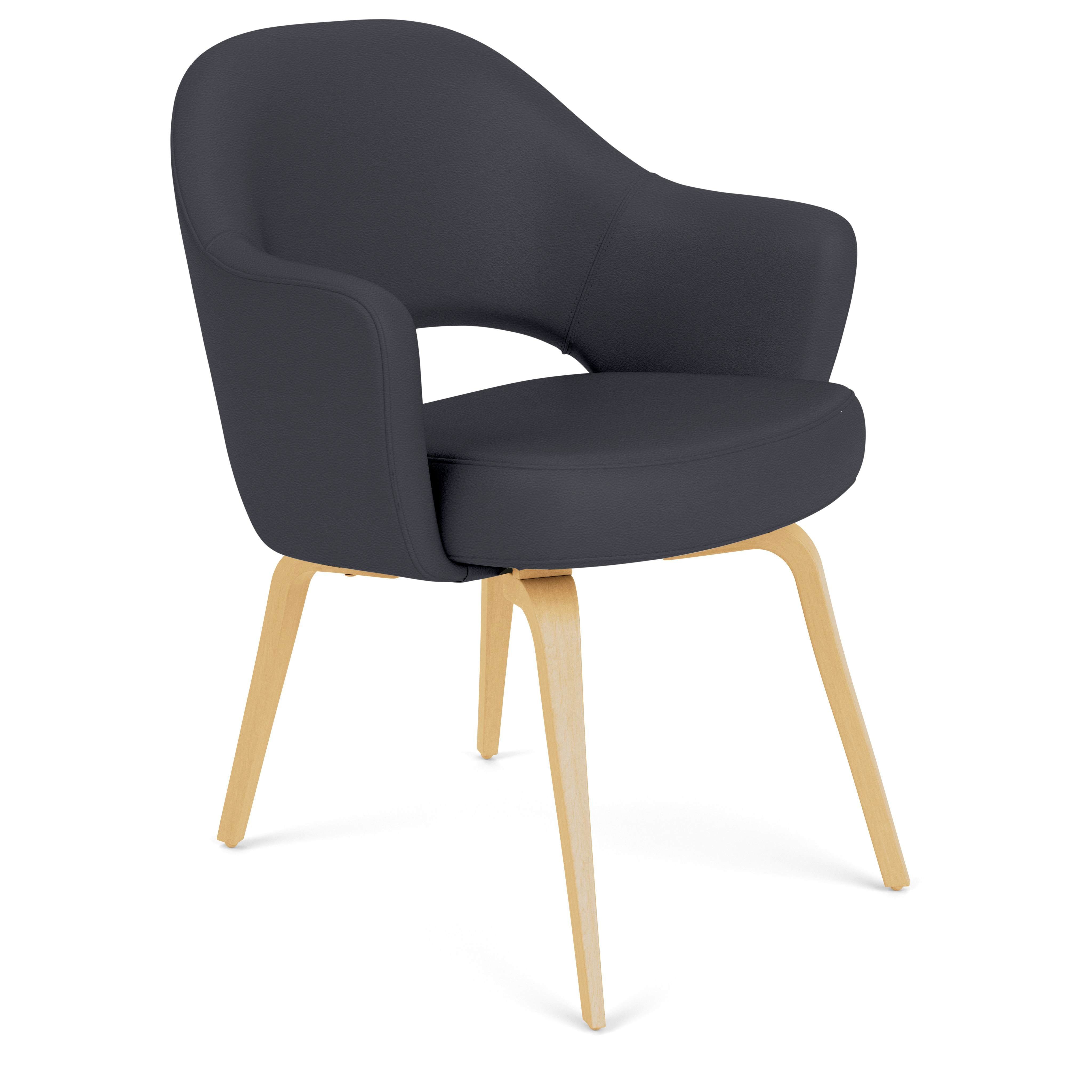 Saarinen Executive Armchair - Prairie,  Riverbed,  Oak