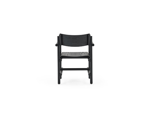Muecke Armchair in Ebonized Ash Muecke Chair