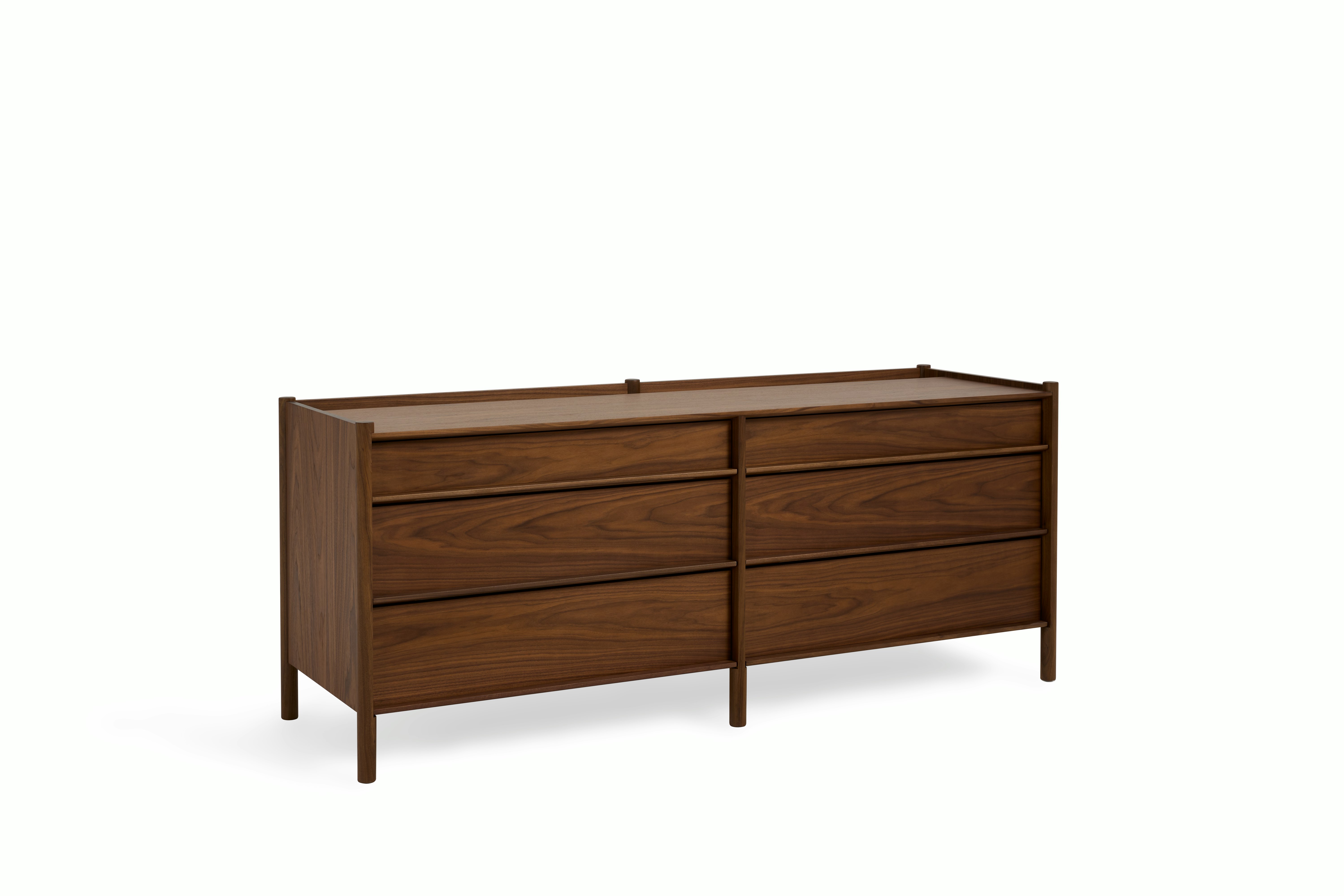 Pala Dresser - Wide,  Walnut