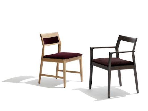 Knoll Natural Oak Krusin Side Chair