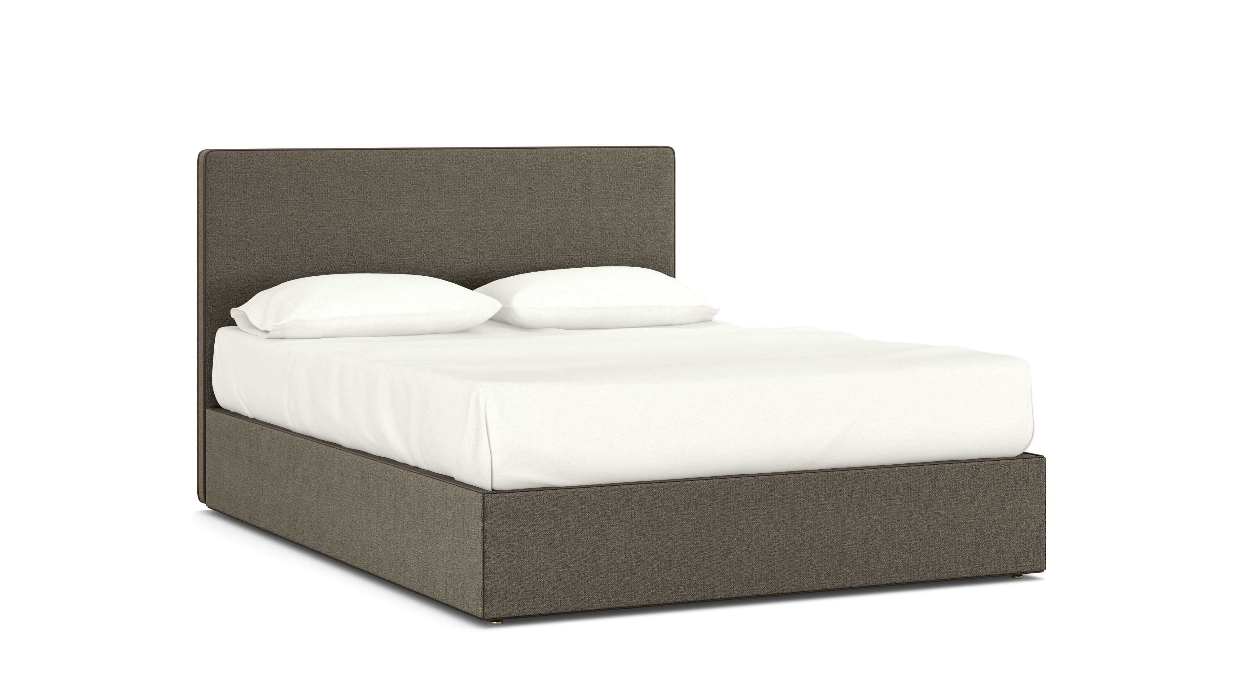 A Hule Bed in Java viewed from an angle.