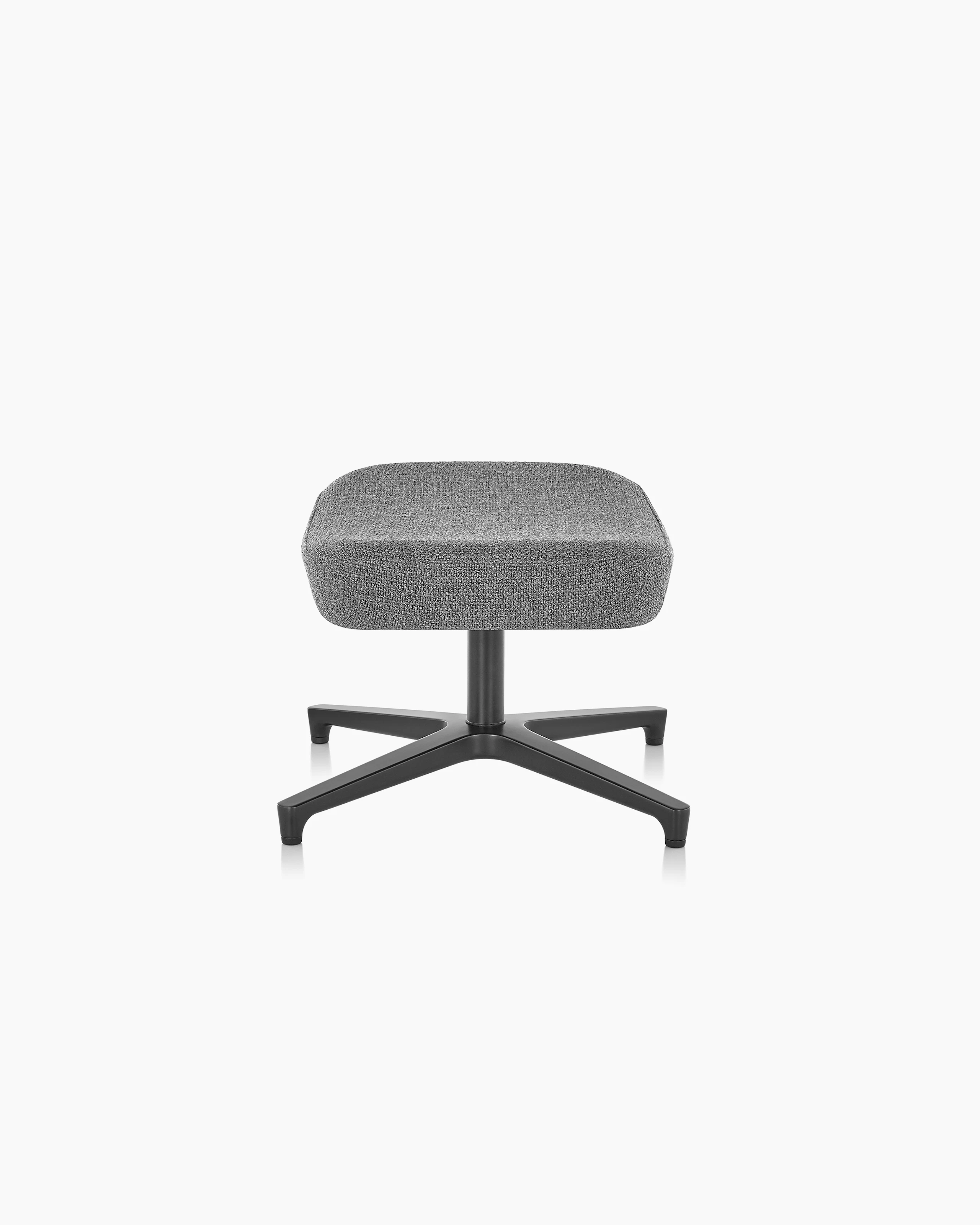 A Saiba Ottoman, viewed from the side.