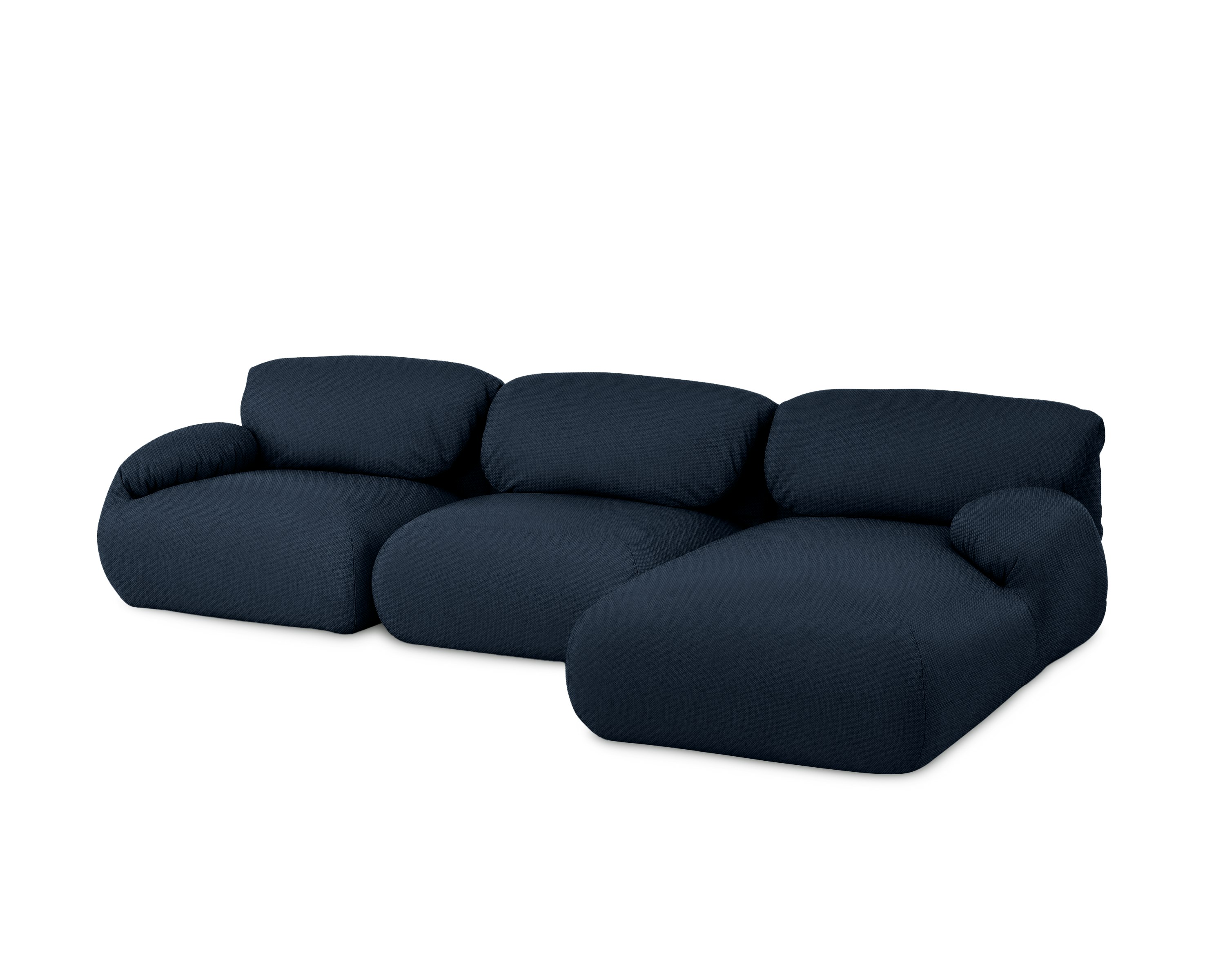 Luva Modular 3 Seat Sectional - Right,  Mode,  Society
