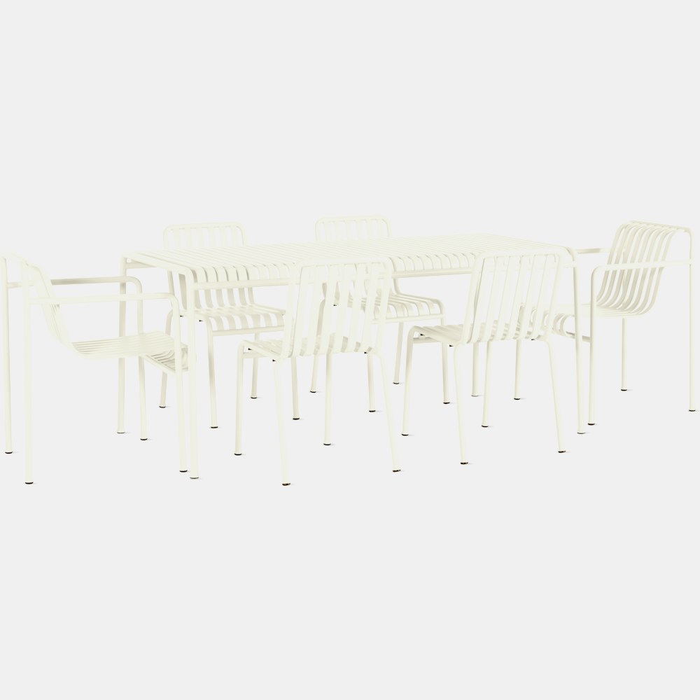 Palissade Dining Set - 6 Chairs | Design Within Reach