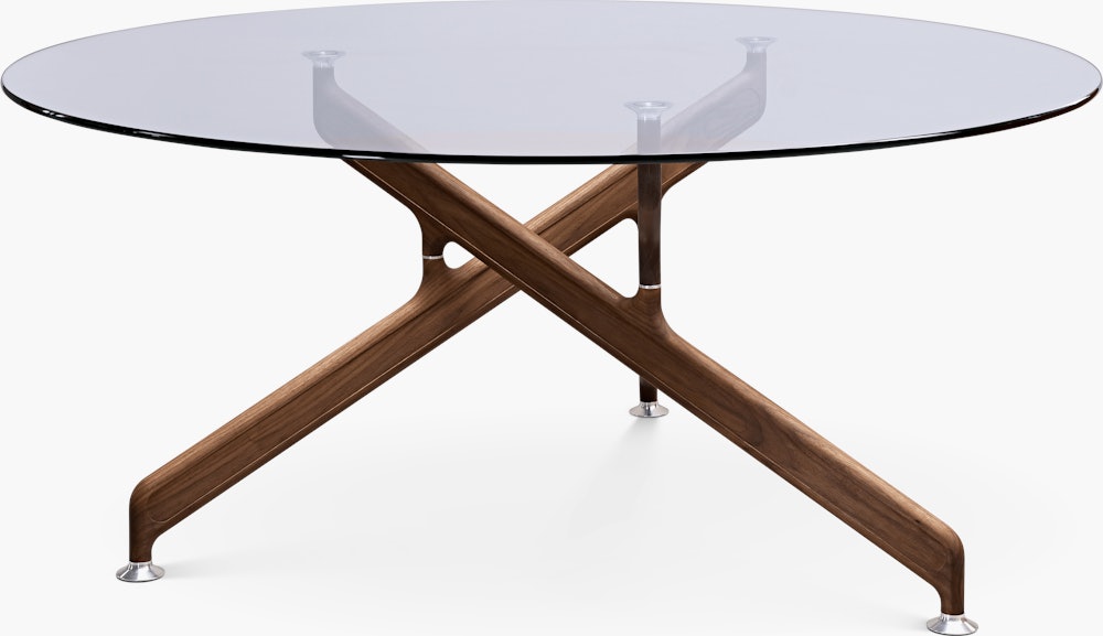 Bone Dining Table - Walnut