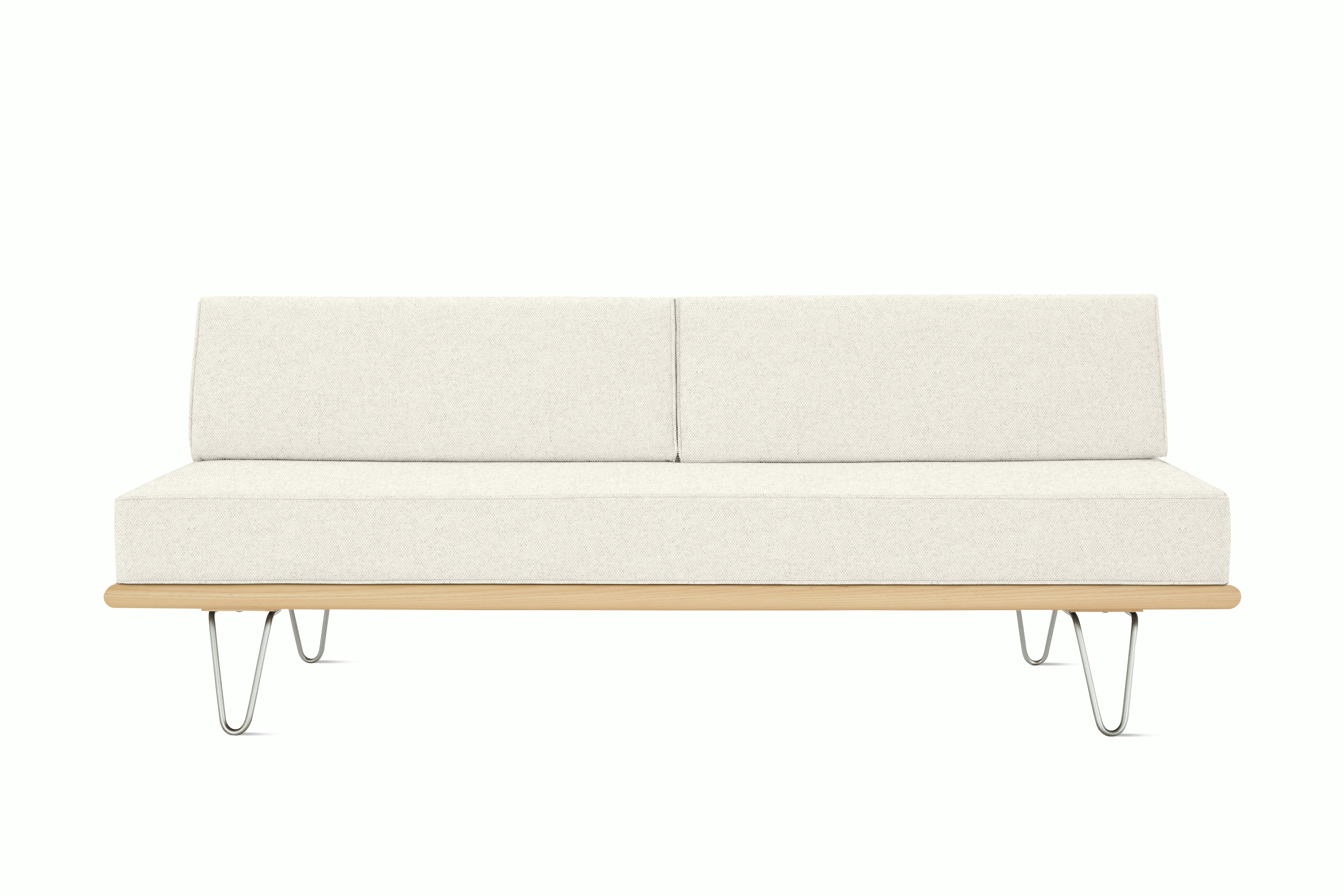 Nelson Daybed 2.0 - Back Bolster, Ash, Luce, Brioche, Hairpin