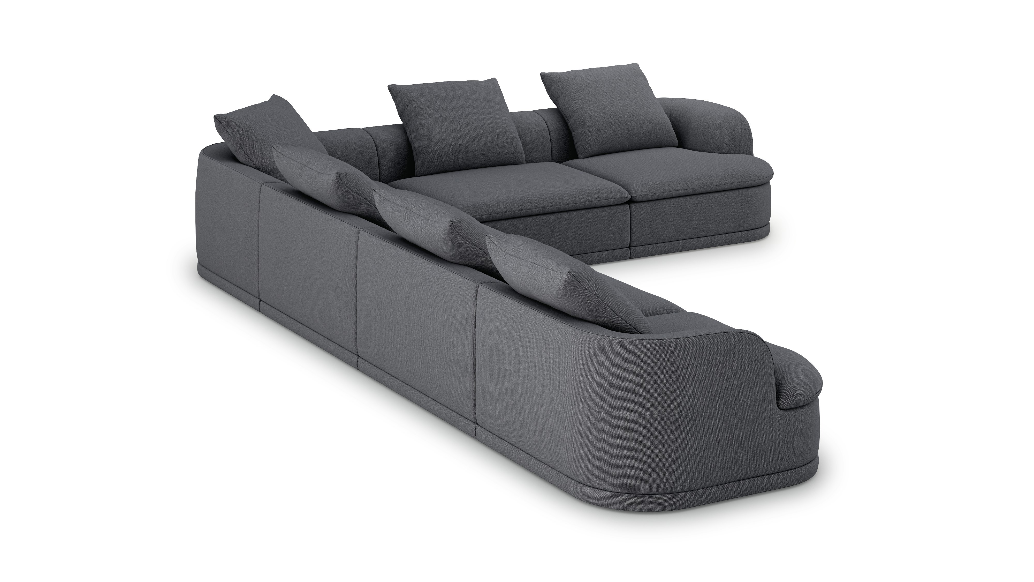 Atlason Composed Modular Sofa Extended Corner Sectional
