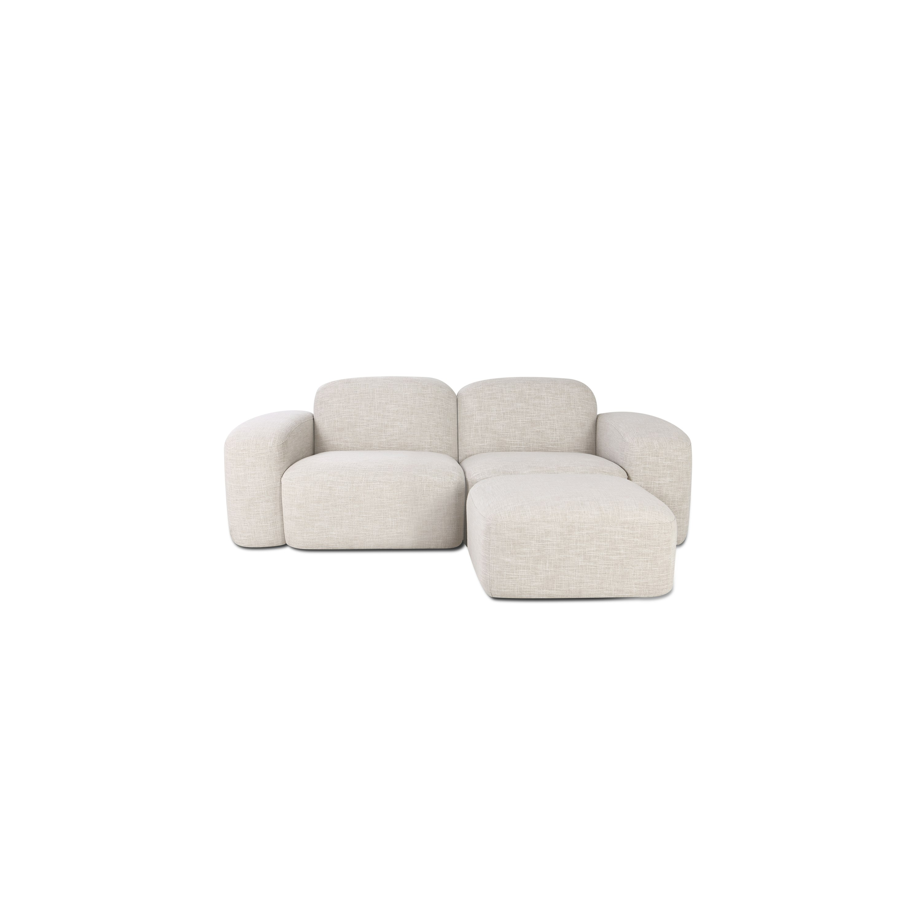 Muse Sofa - 2 Seater, Byron, Oyster
