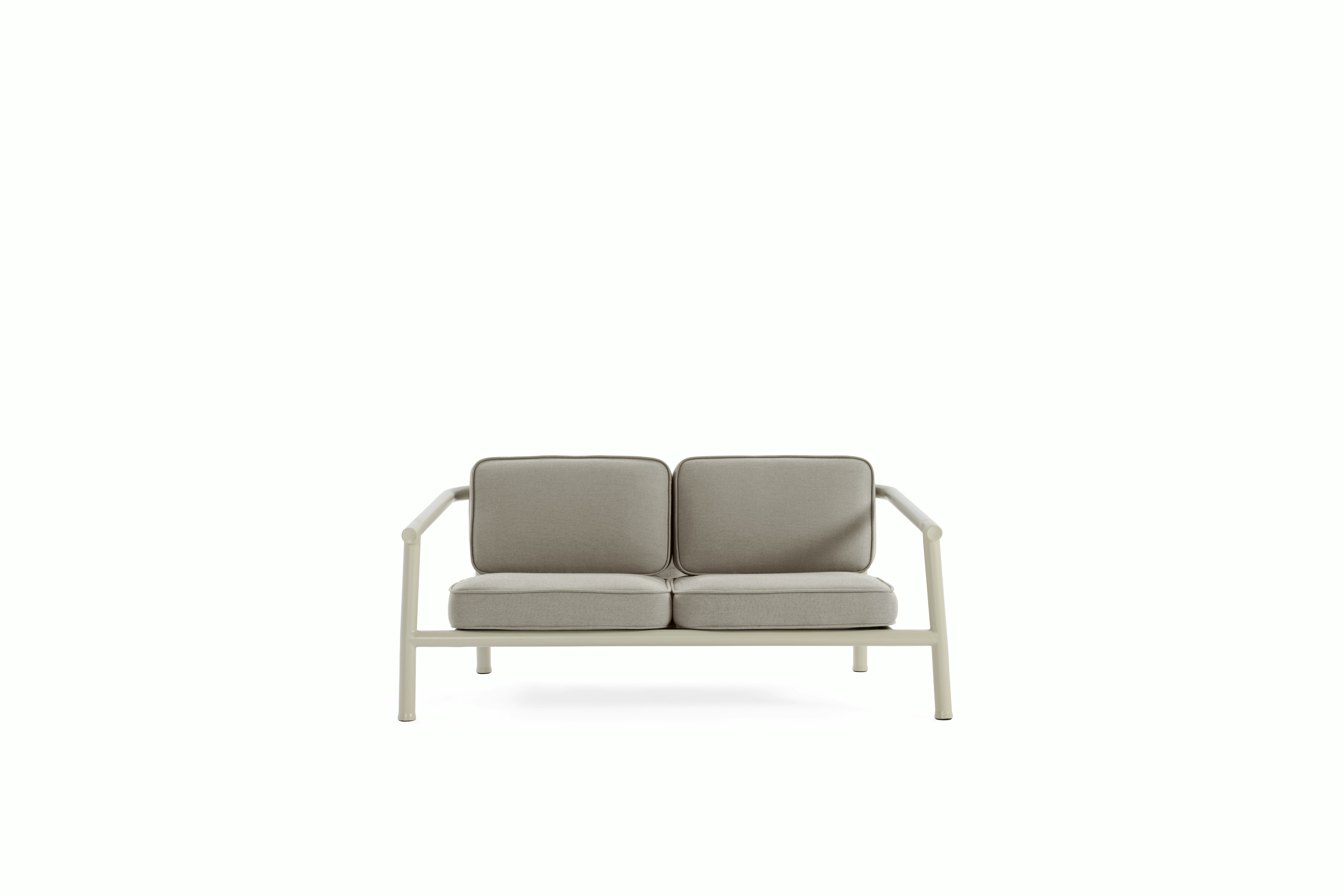 Campus Outdoor Sofa, Two Seater